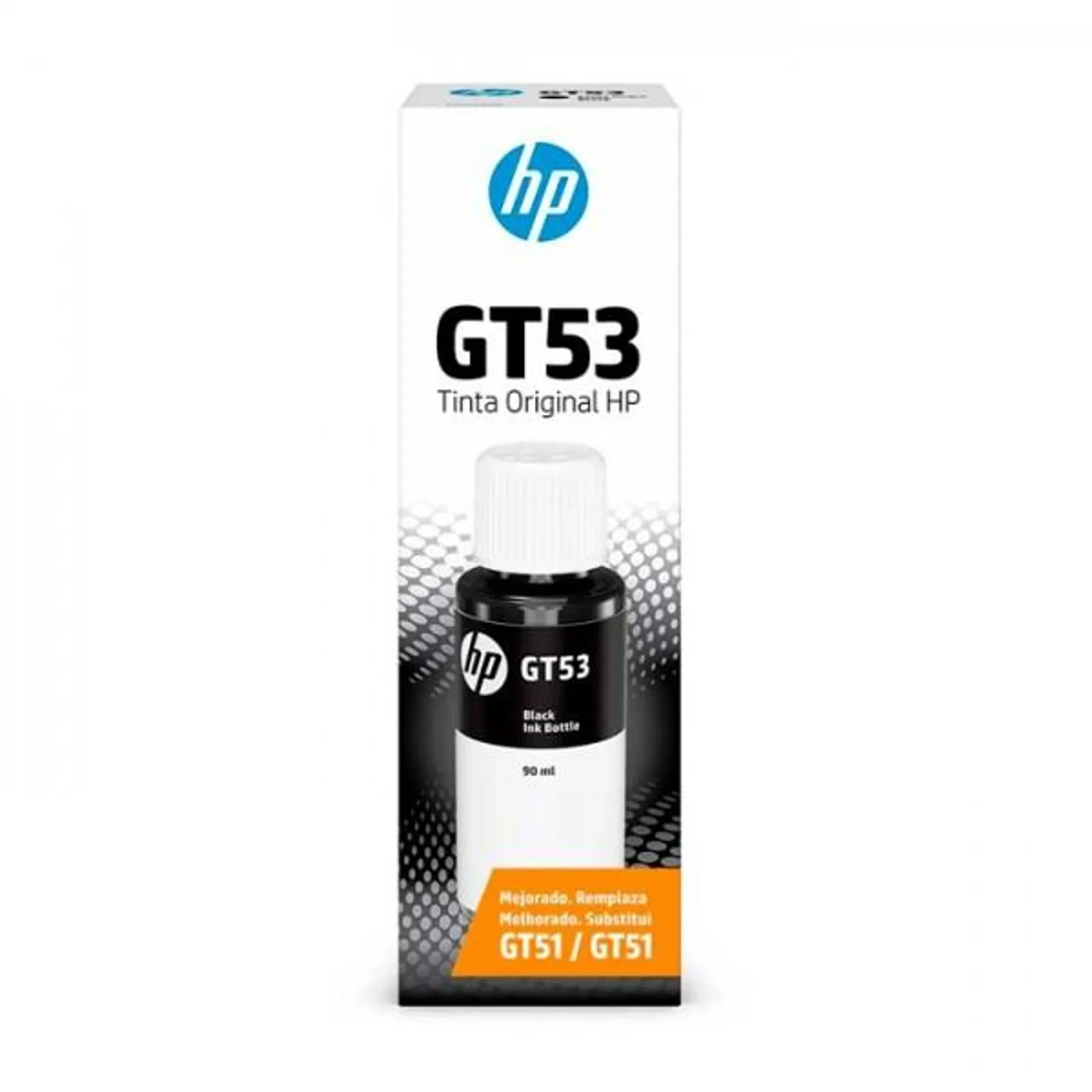 Botella de Tinta HP GT53 Negro M0H57A