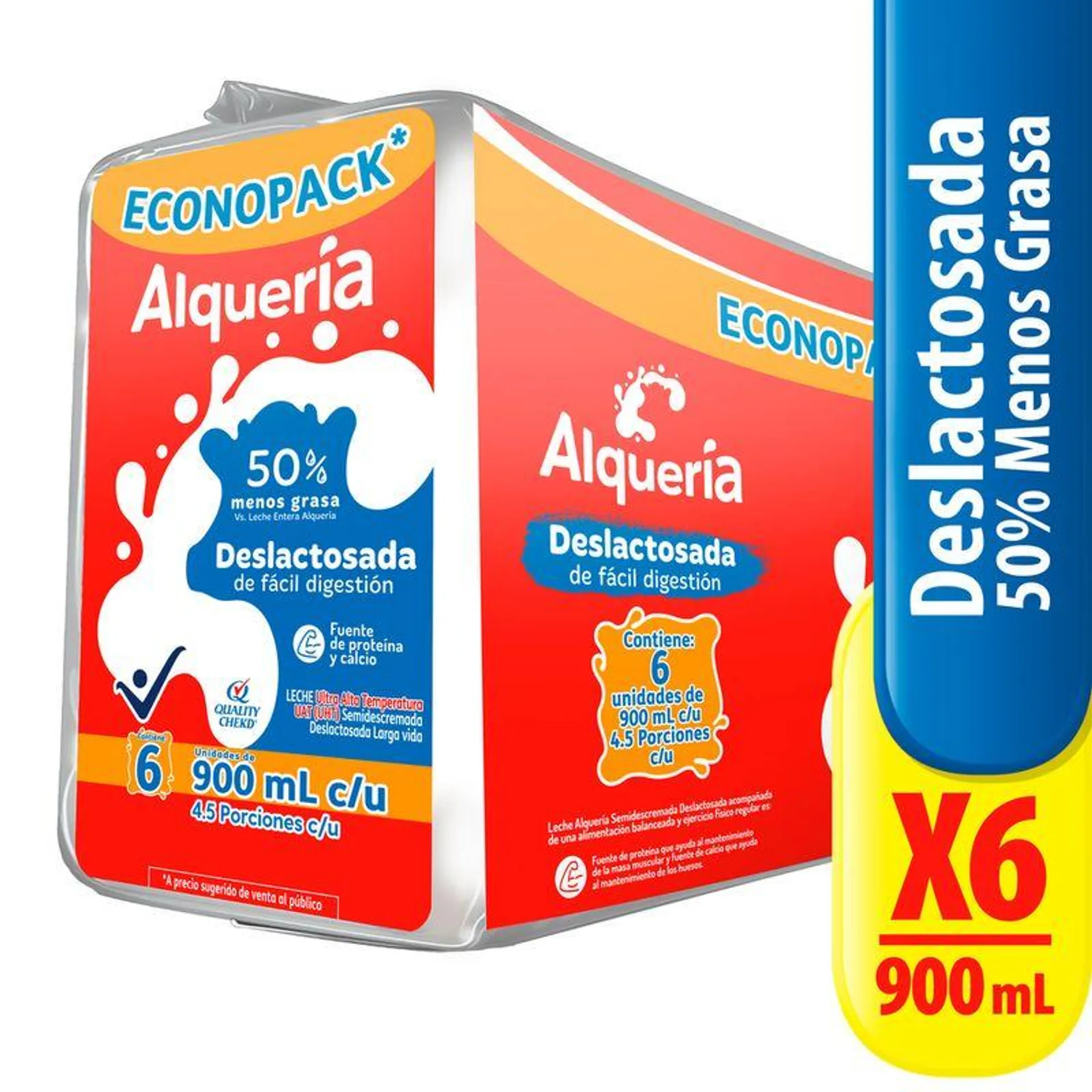 LECHE DESLACTOSADA ALQUERIA X 5400 ML