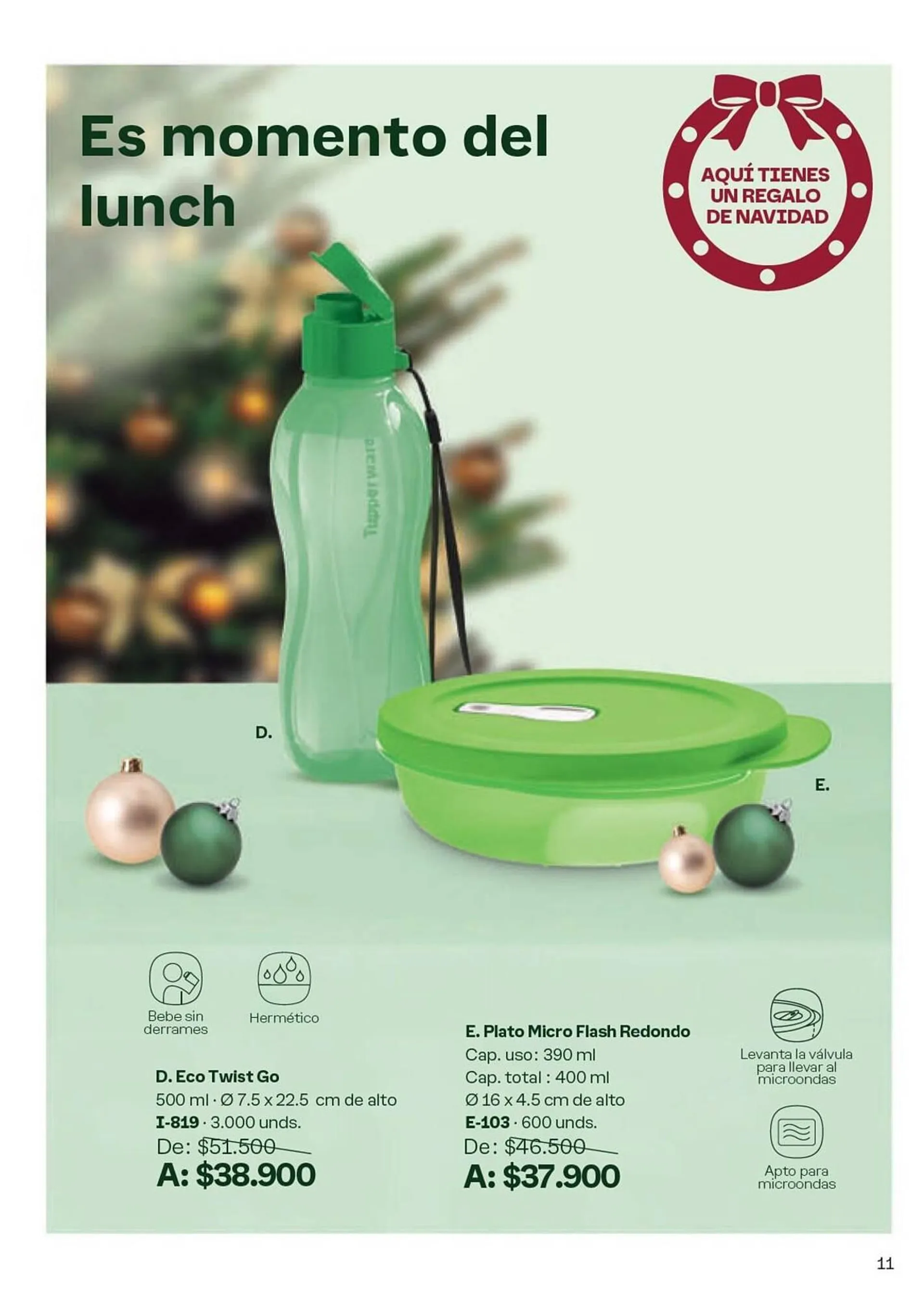 Catalogo de Catálogo Tupperware 19 de noviembre al 31 de diciembre 2024 - Pag 11