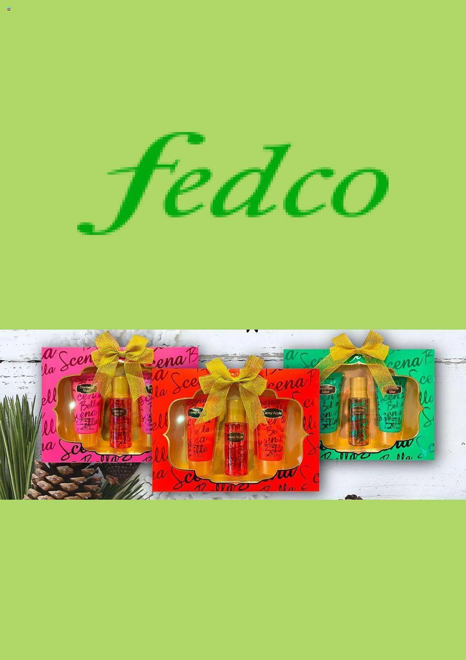 Catálogo Fedco - 1
