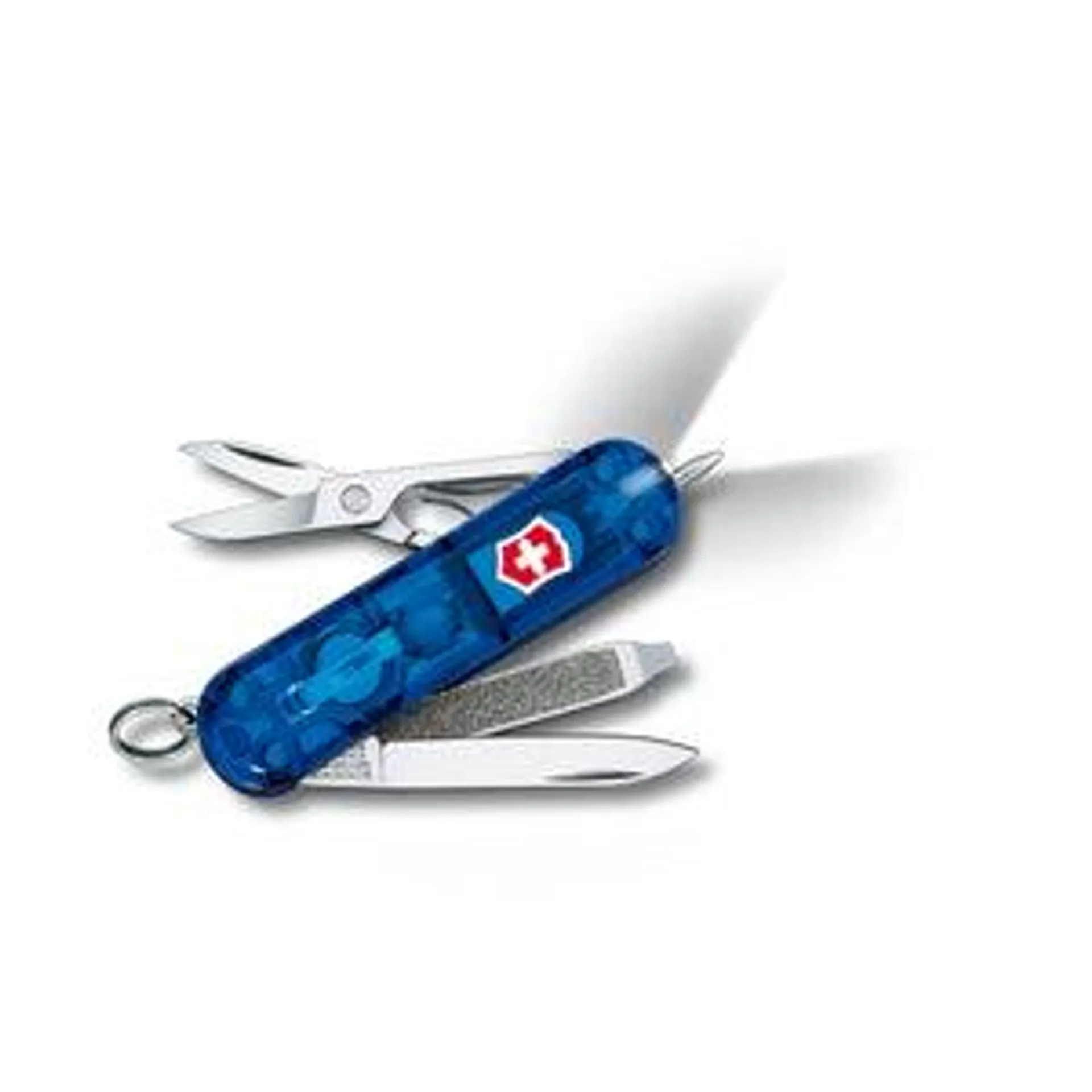 NAVAJA VICTORINOX SIGNATURE LITE, AZUL TRANSLUCIDO 0.6226.T2