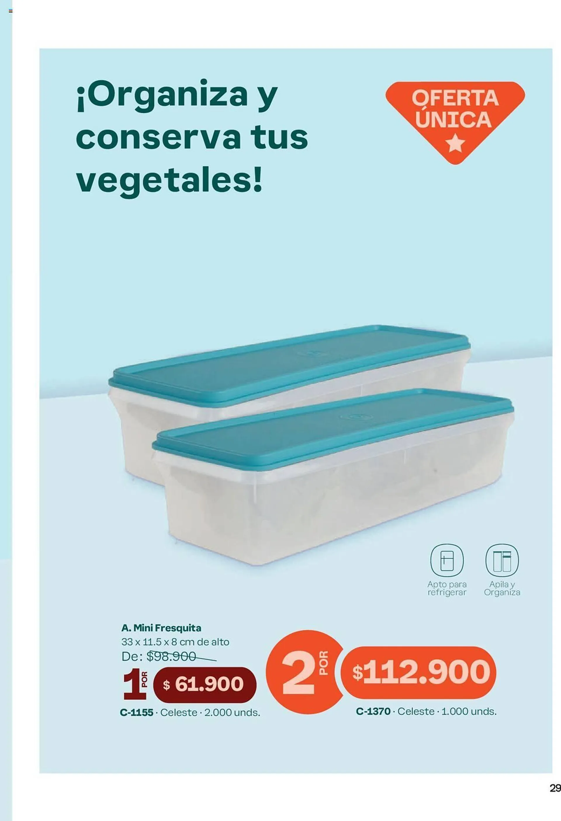 Catalogo de Catálogo Tupperware 14 de junio al 11 de julio 2024 - Pag 29