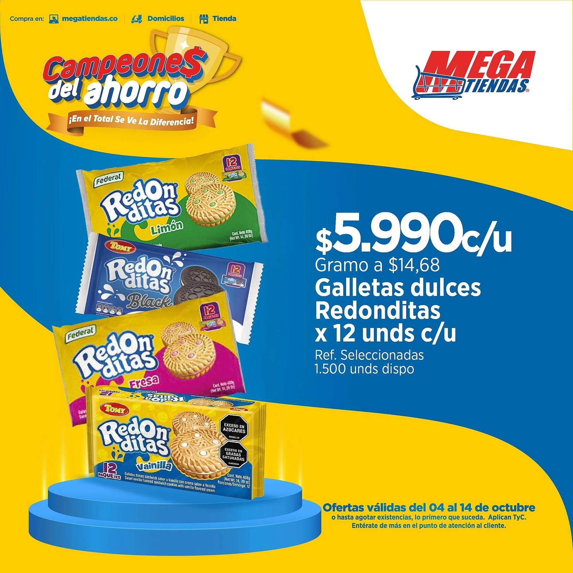 Catalogo de Catálogo MegaTiendas 4 de octubre al 14 de octubre 2024 - Pag 5