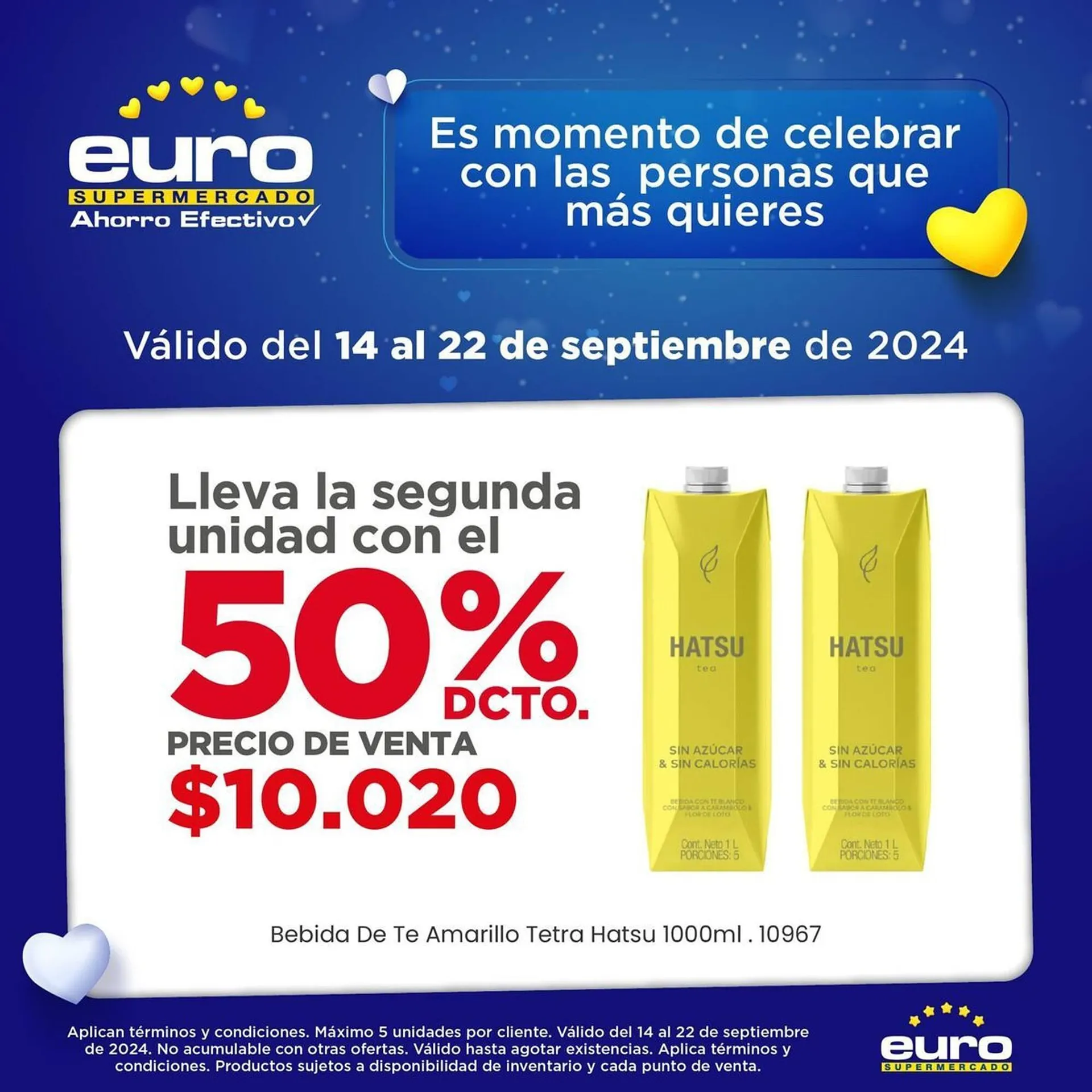 Catalogo de Catálogo Euro Supermercados 20 de septiembre al 4 de octubre 2024 - Pag 4