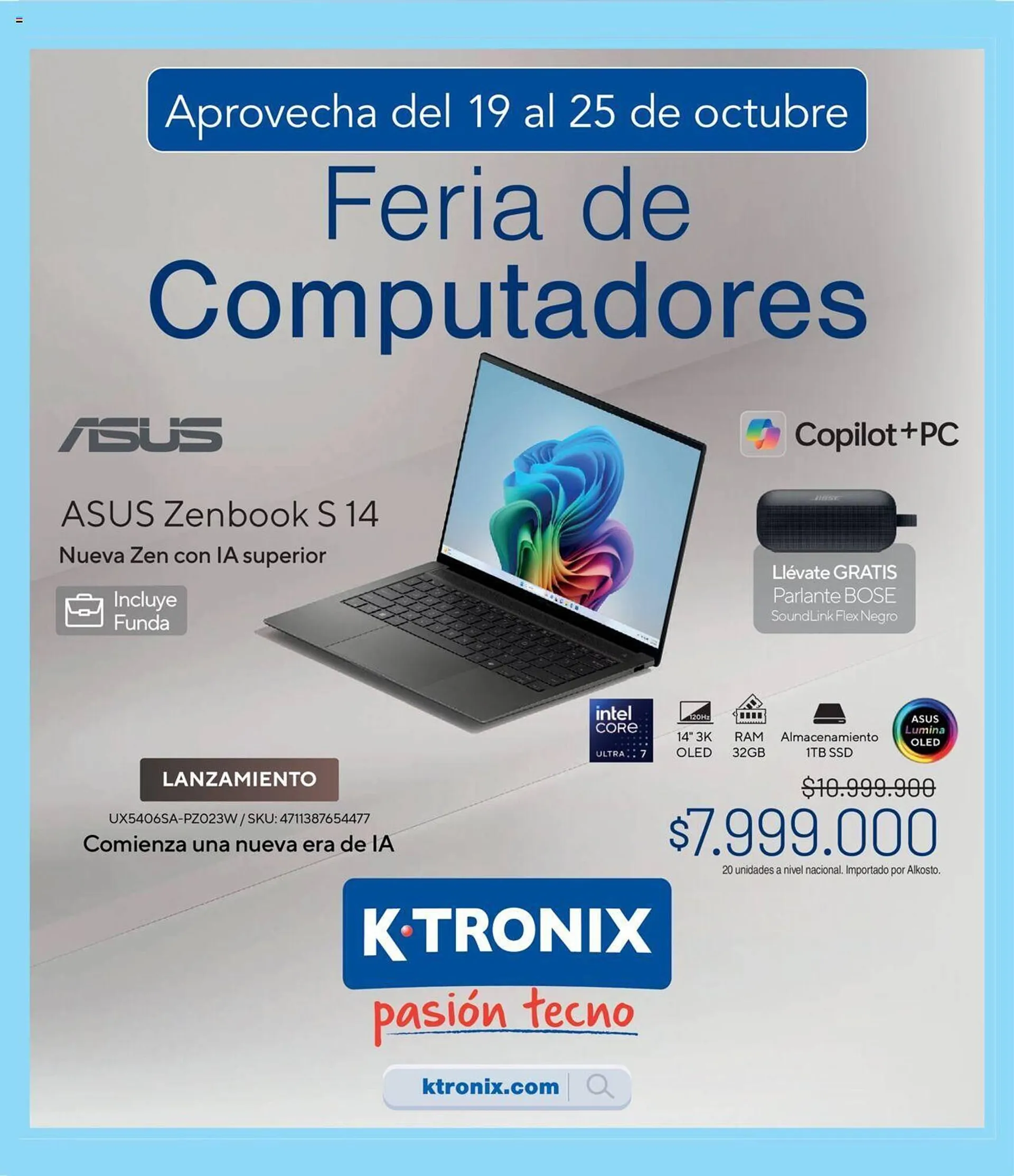 Catalogo de Catálogo Ktronix 19 de octubre al 25 de octubre 2024 - Pag 1