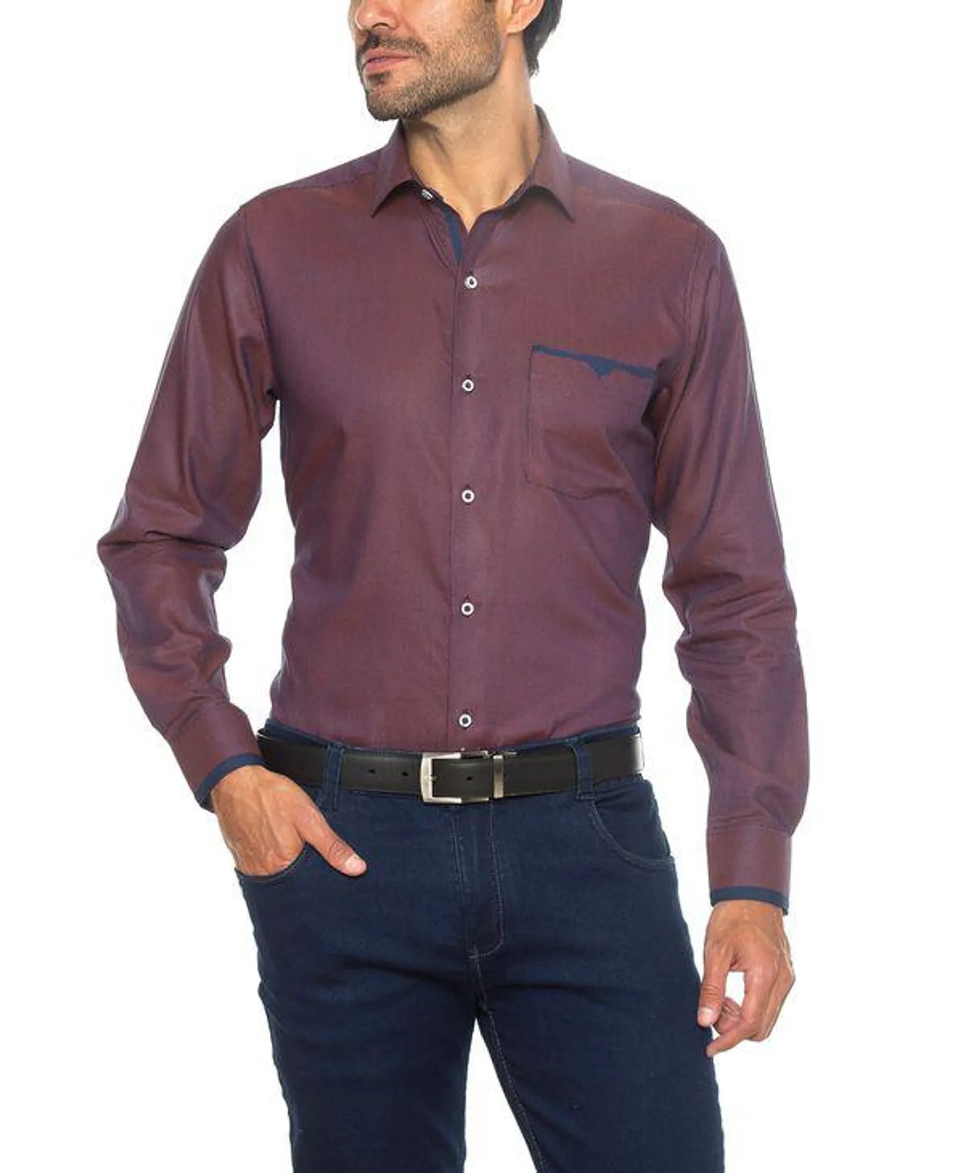 Camisa Casual Petherton en 4 Colores