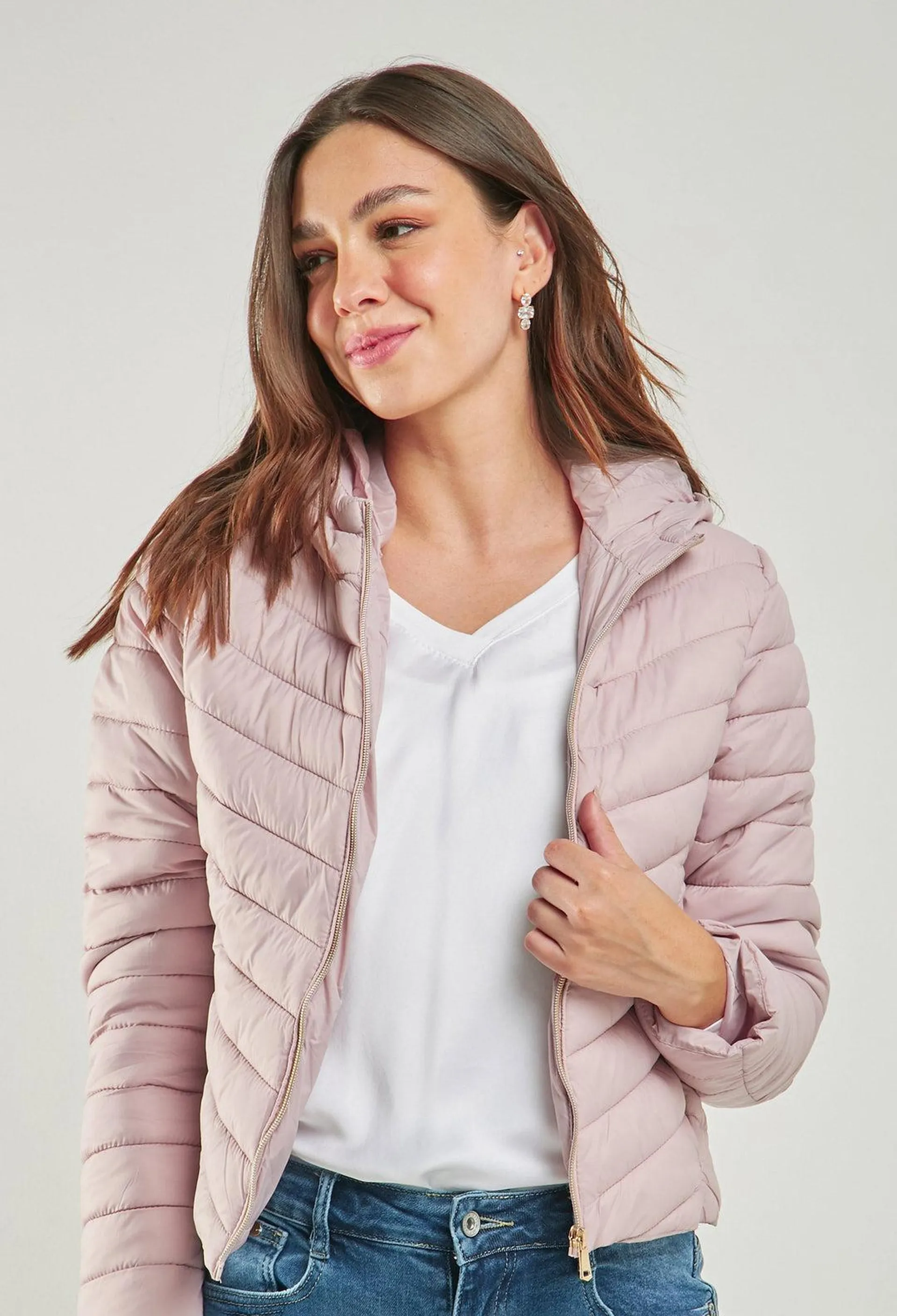 Chaqueta Abullonada Mujer - SALE