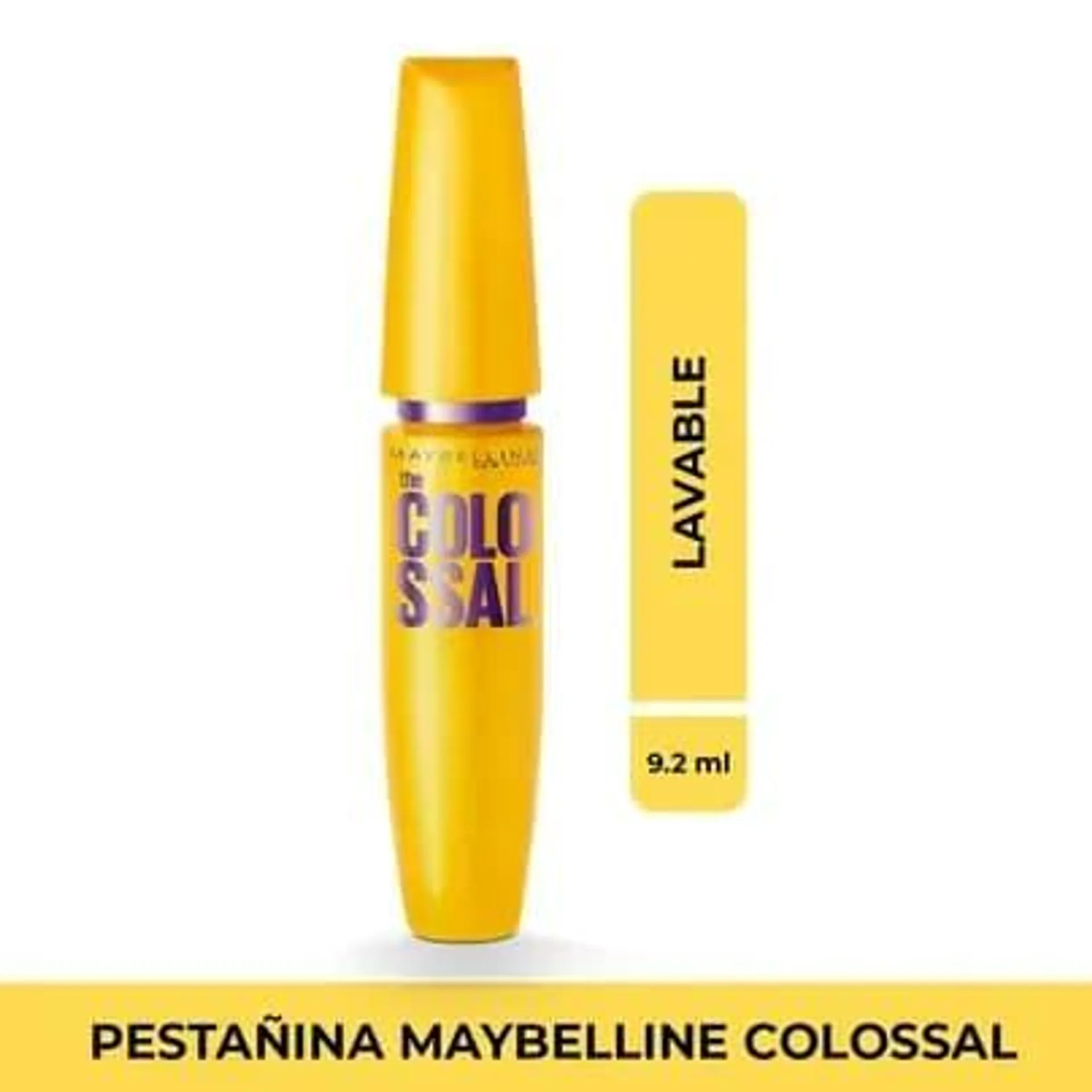 Pestañina Maybelline Colossal Lavable x 8ml