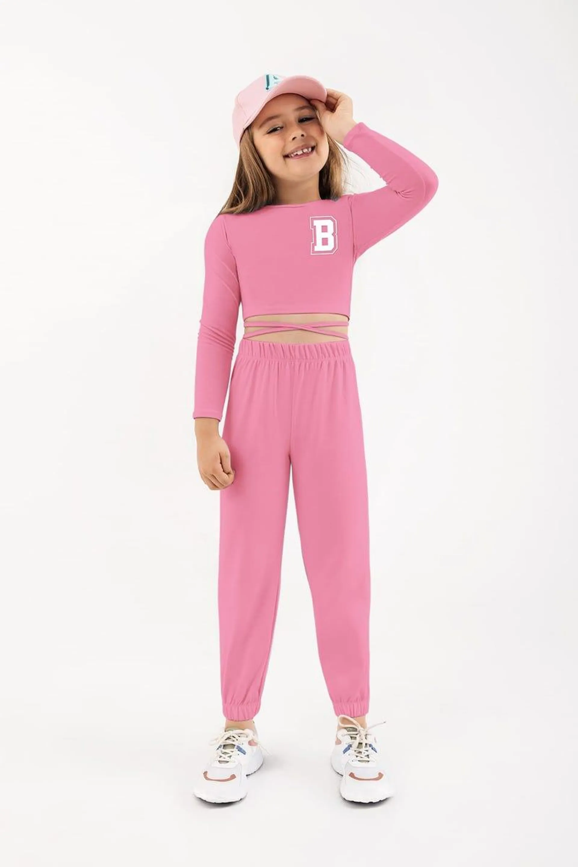 CONJUNTO X 2 BUZO - JOGGER Rosado