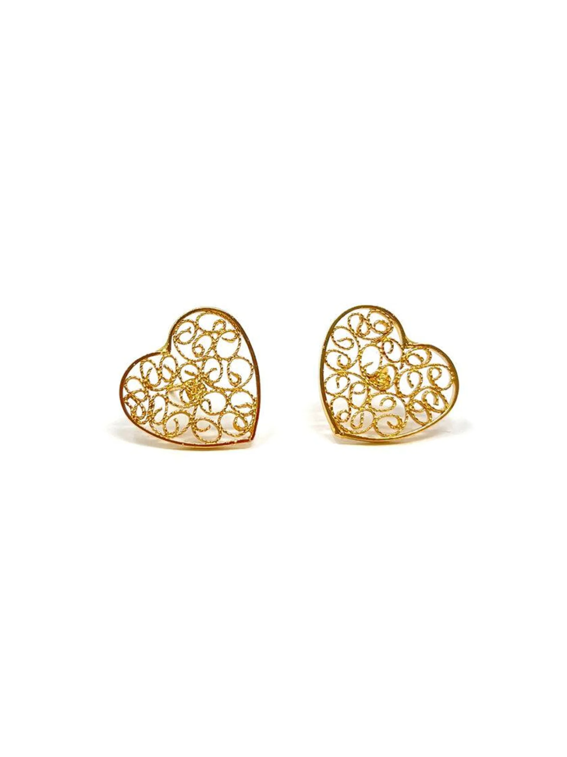 Aretes topos corazon