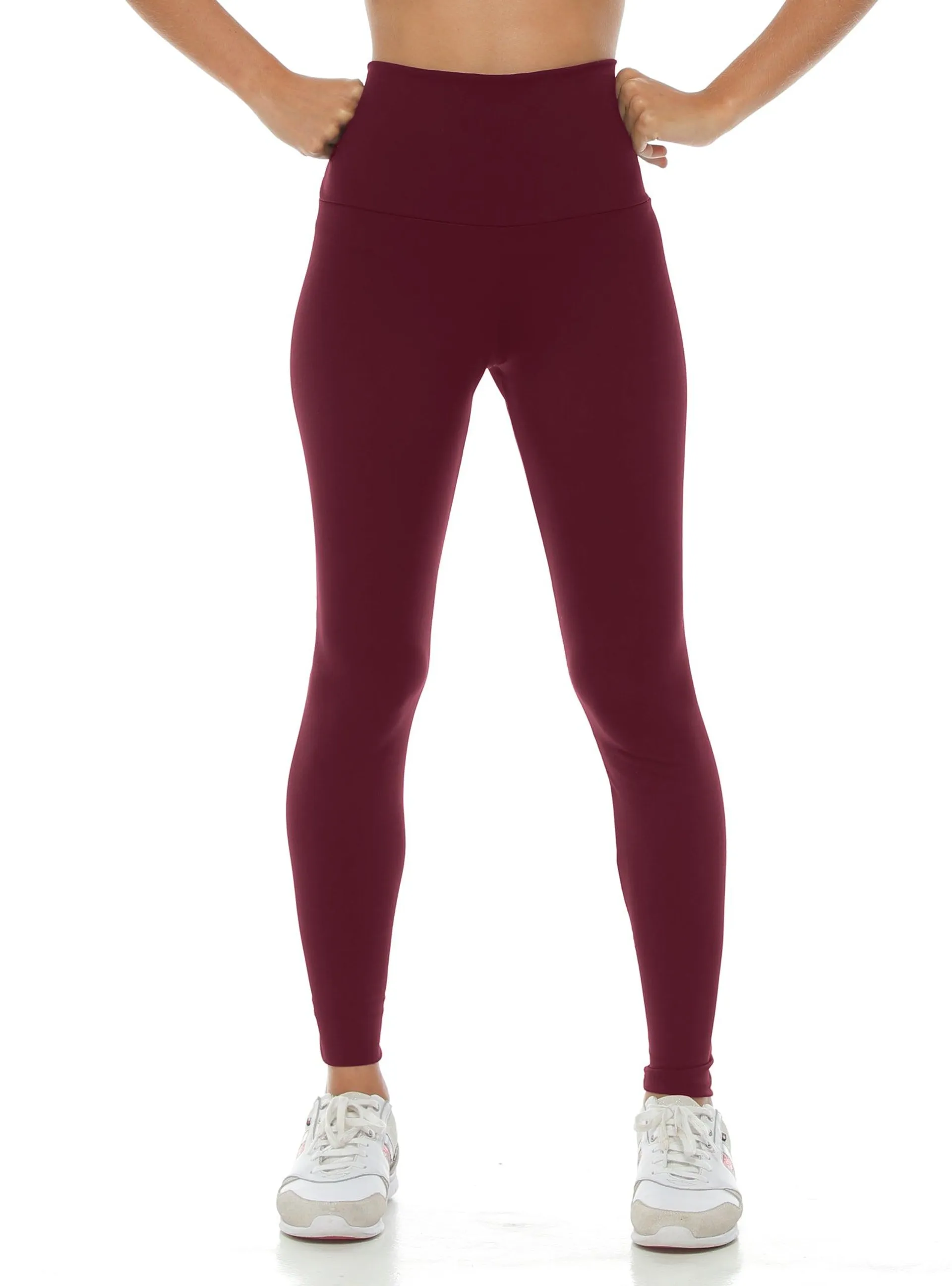 Leggings 4966 Pretina Alta - Vino