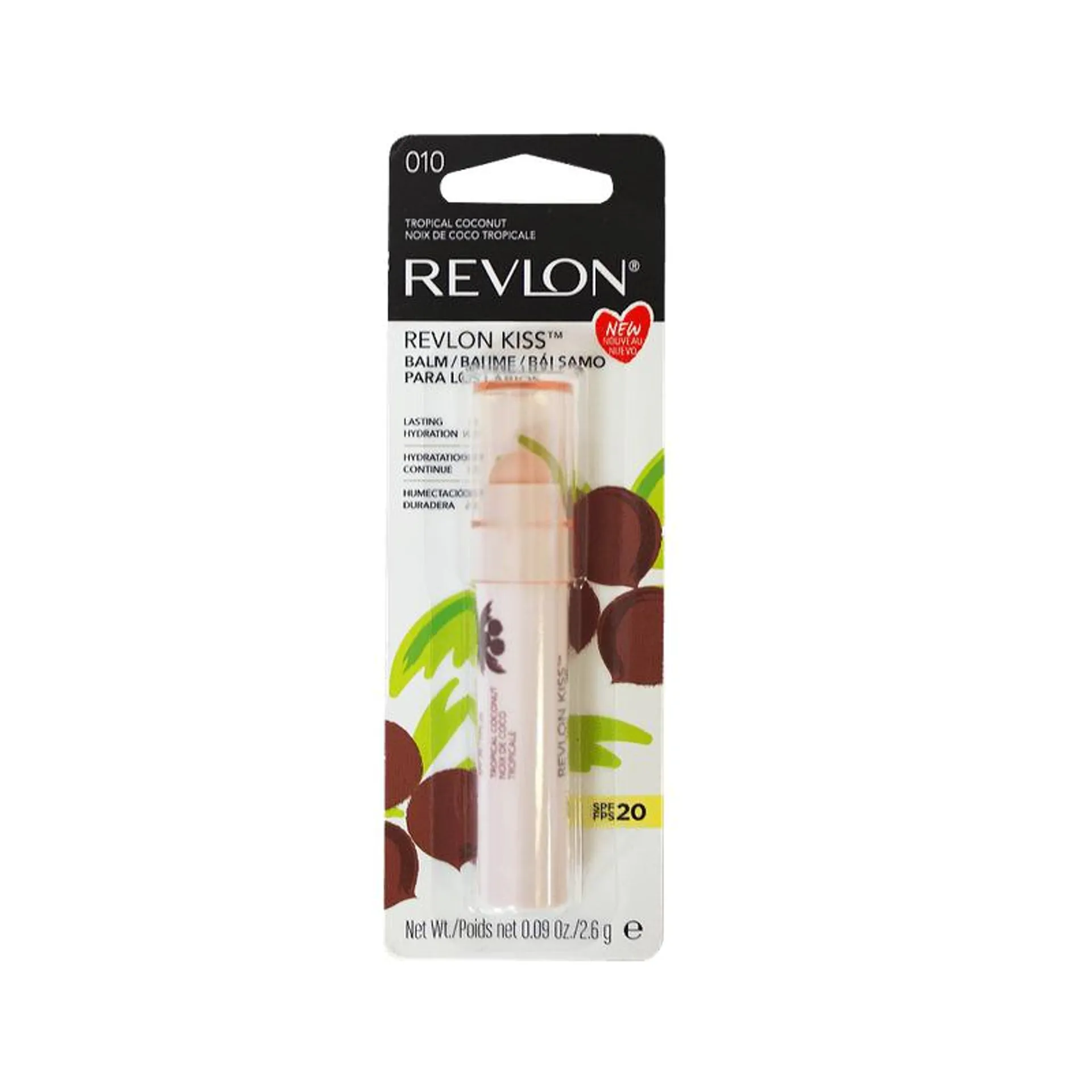 Balsamo Labial Revlon Kiss 010 Coconut