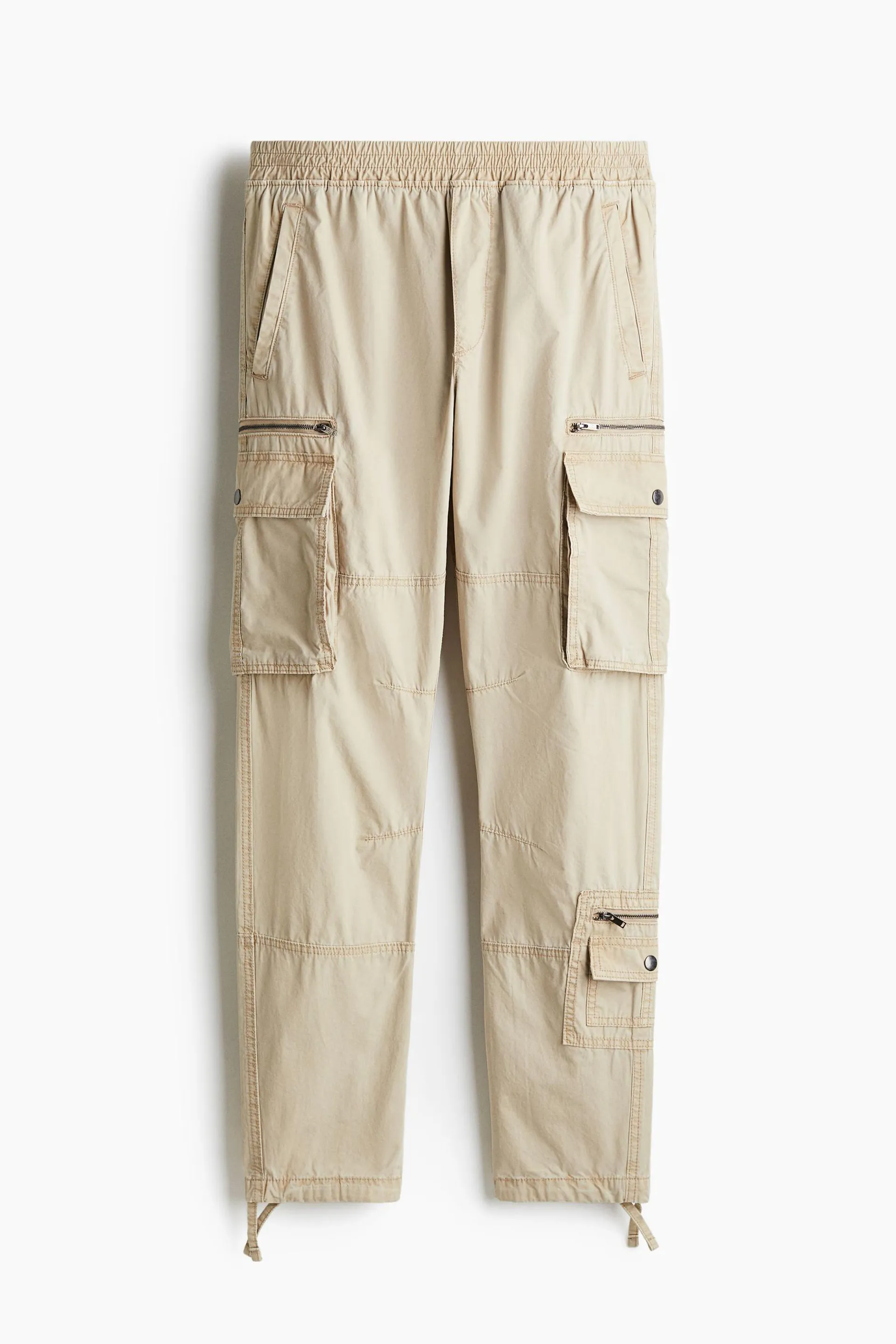Pantalón cargo de sarga Regular Fit