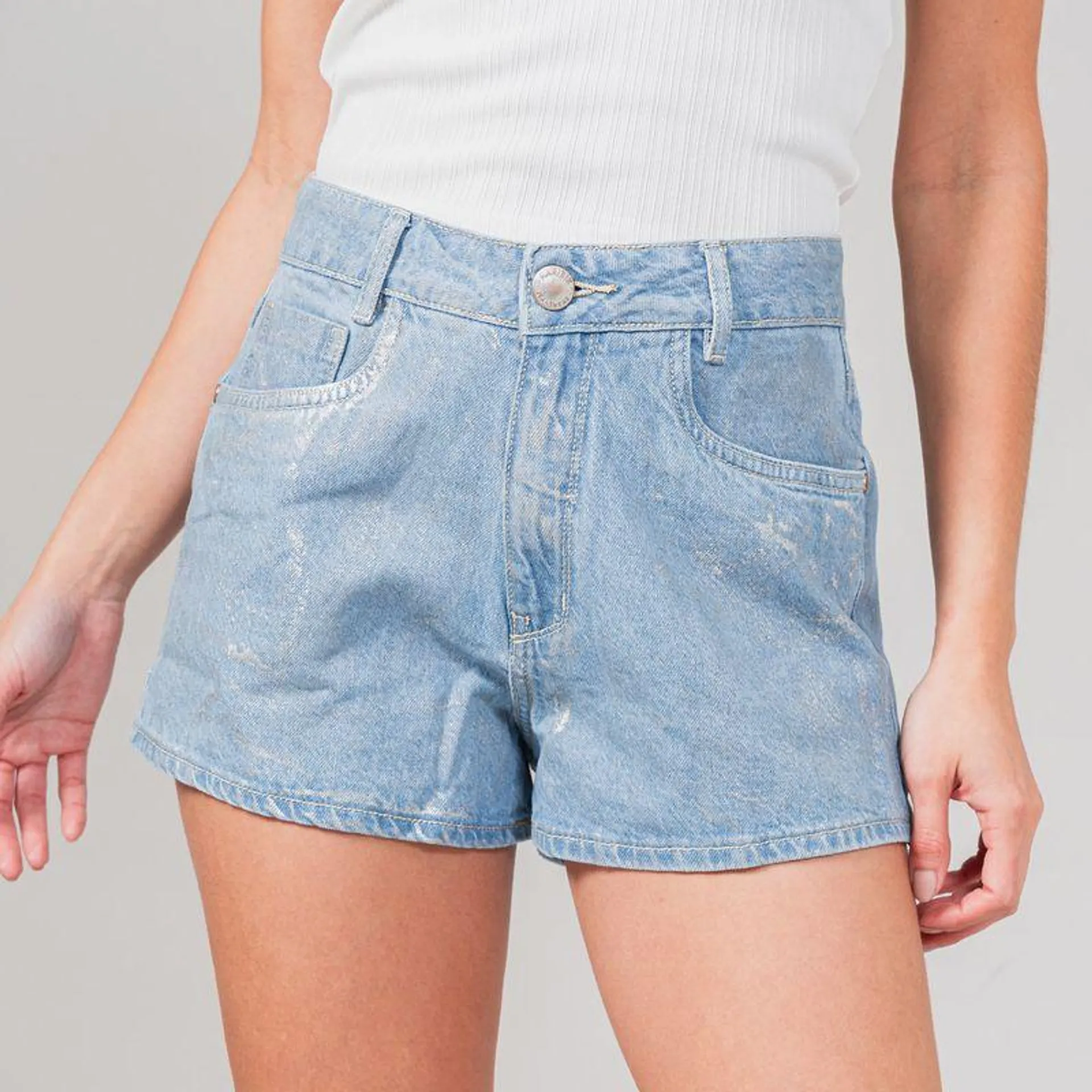 Short Momfit Talle Alto File