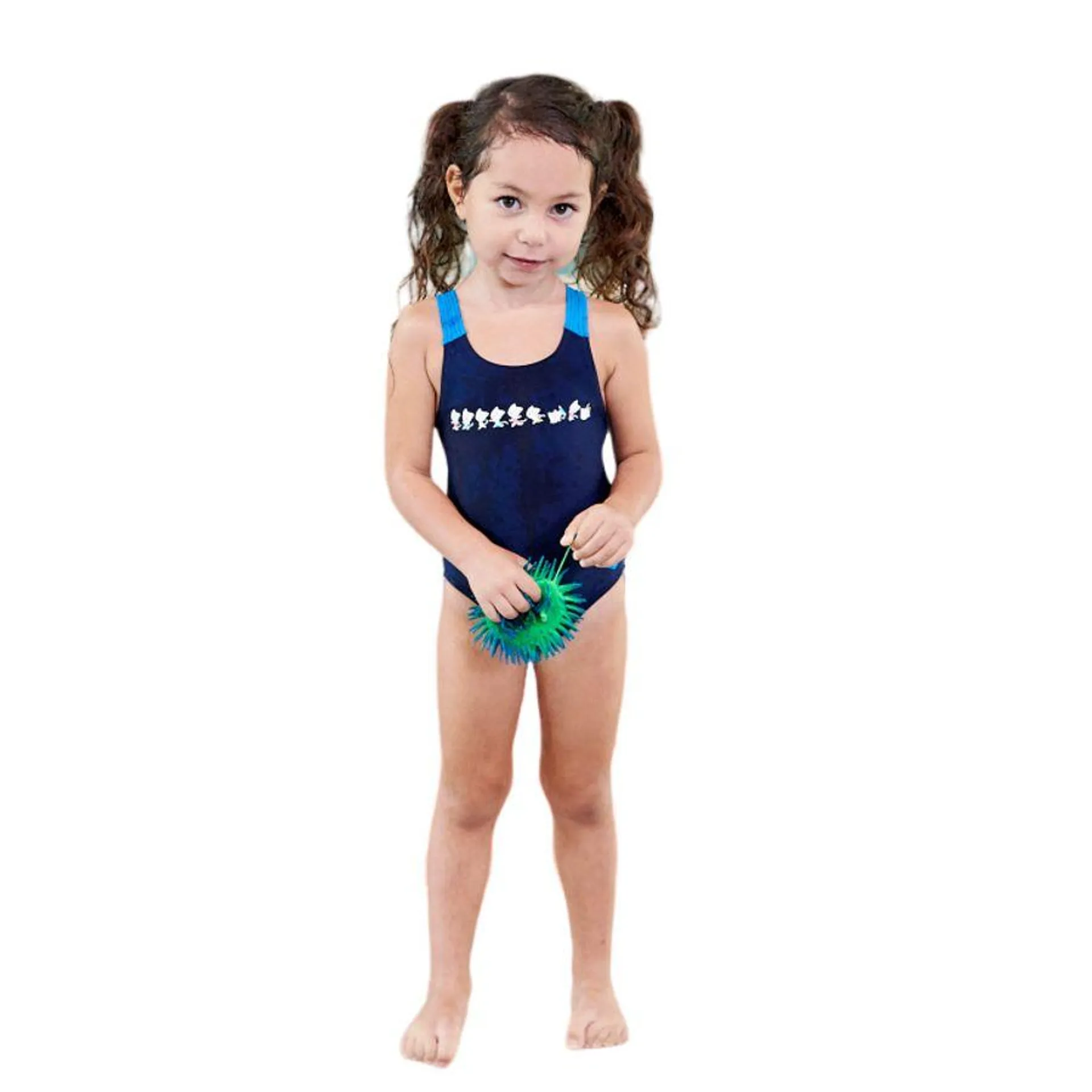 KIDS GIRL’S ARENA FRIENDS SWIMSUIT SWIM PRO BACK