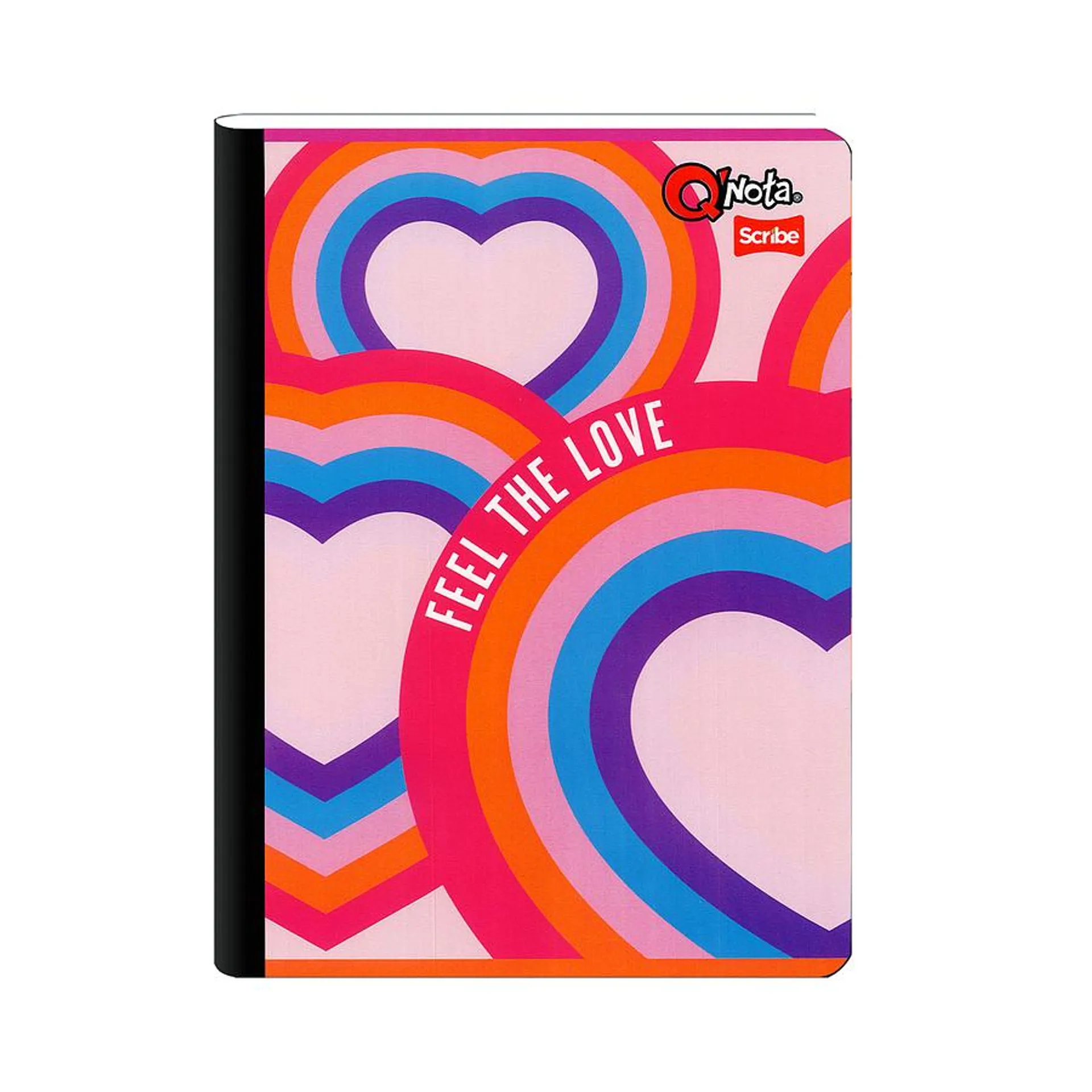 Cuaderno Cosido Qnota Femenino 50 Hojas Cuadros