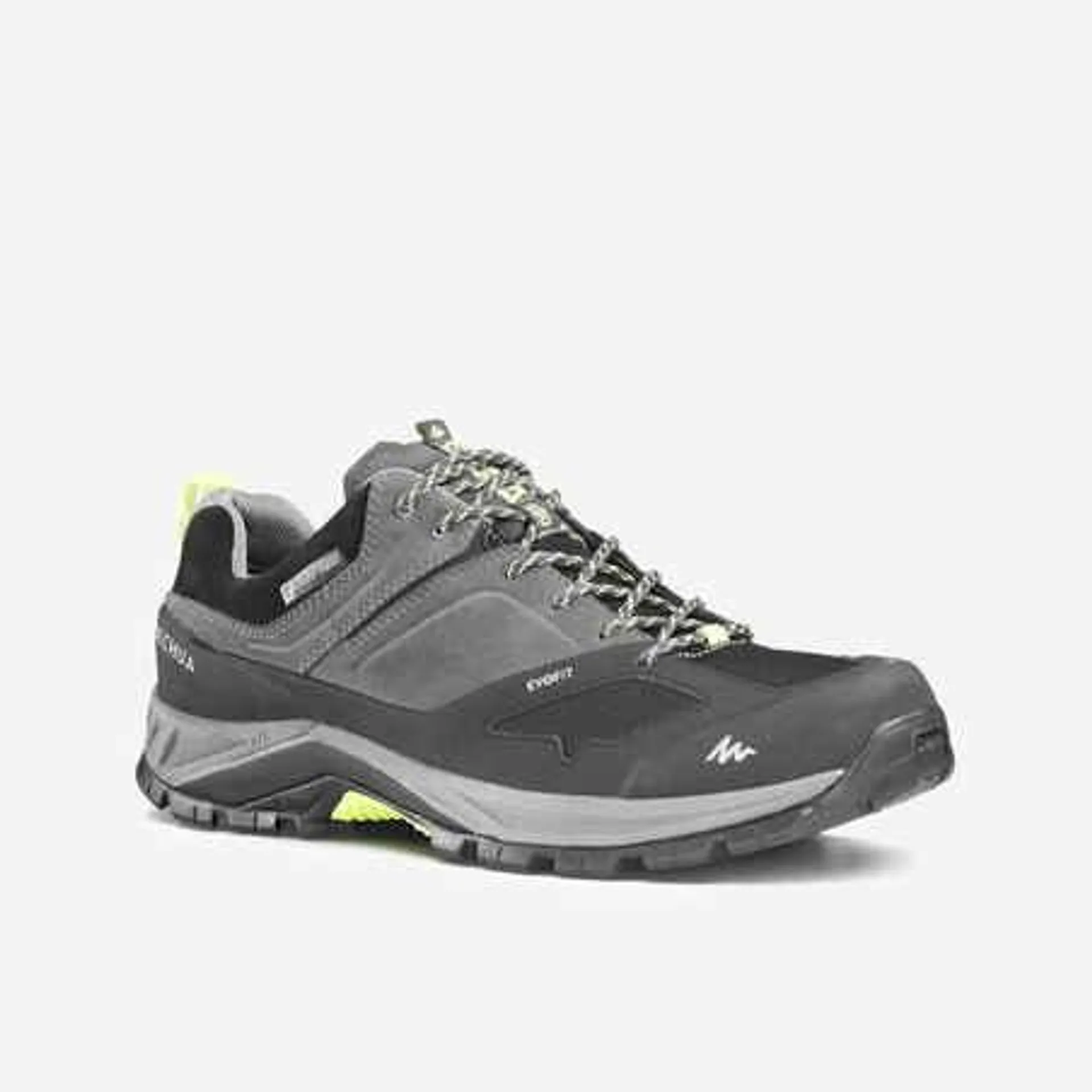 Tenis Impermeables evofit de senderismo para Hombre Quechua MH500 gris