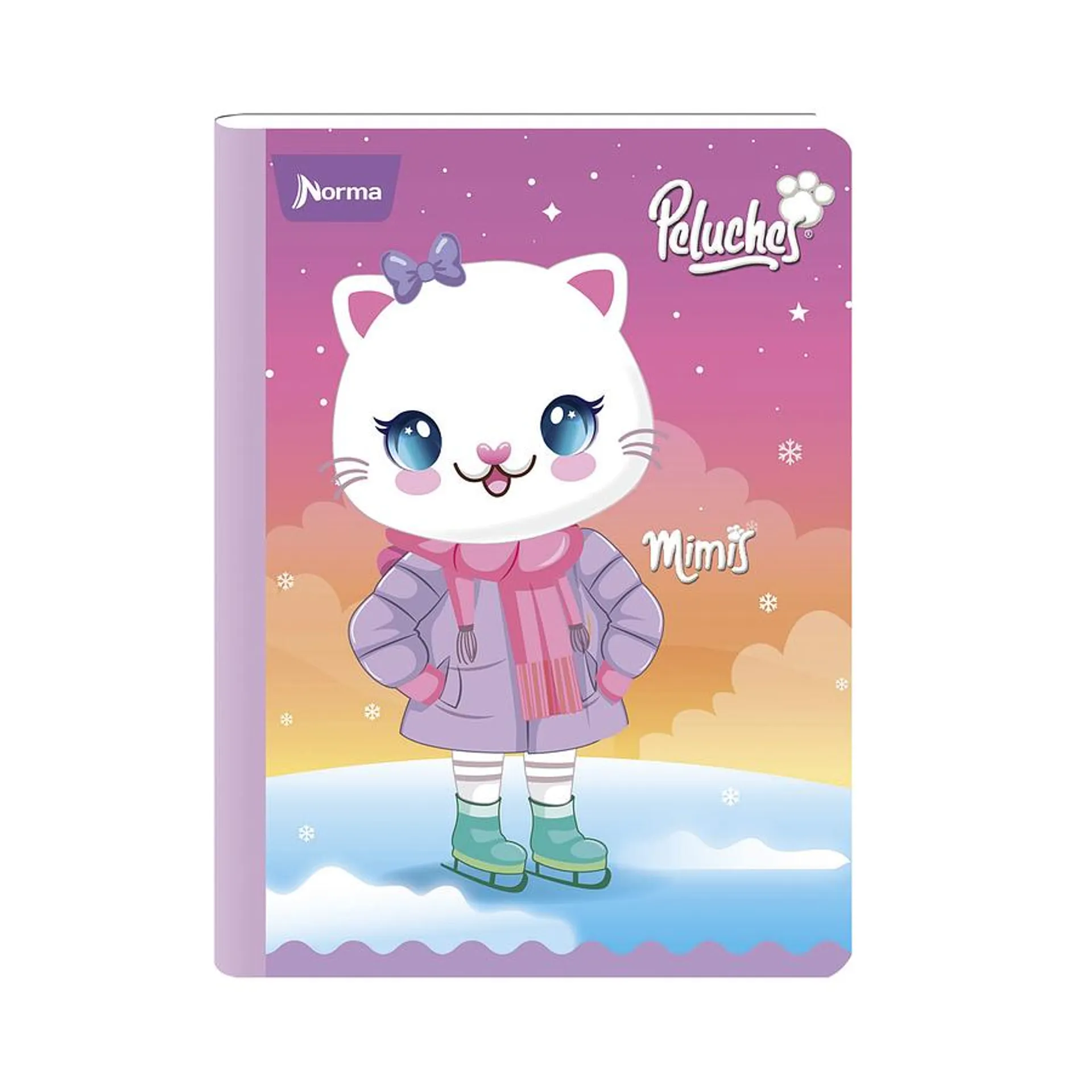 Cuaderno Cosido Peluches Fantasy 50 Hojas Cuadros