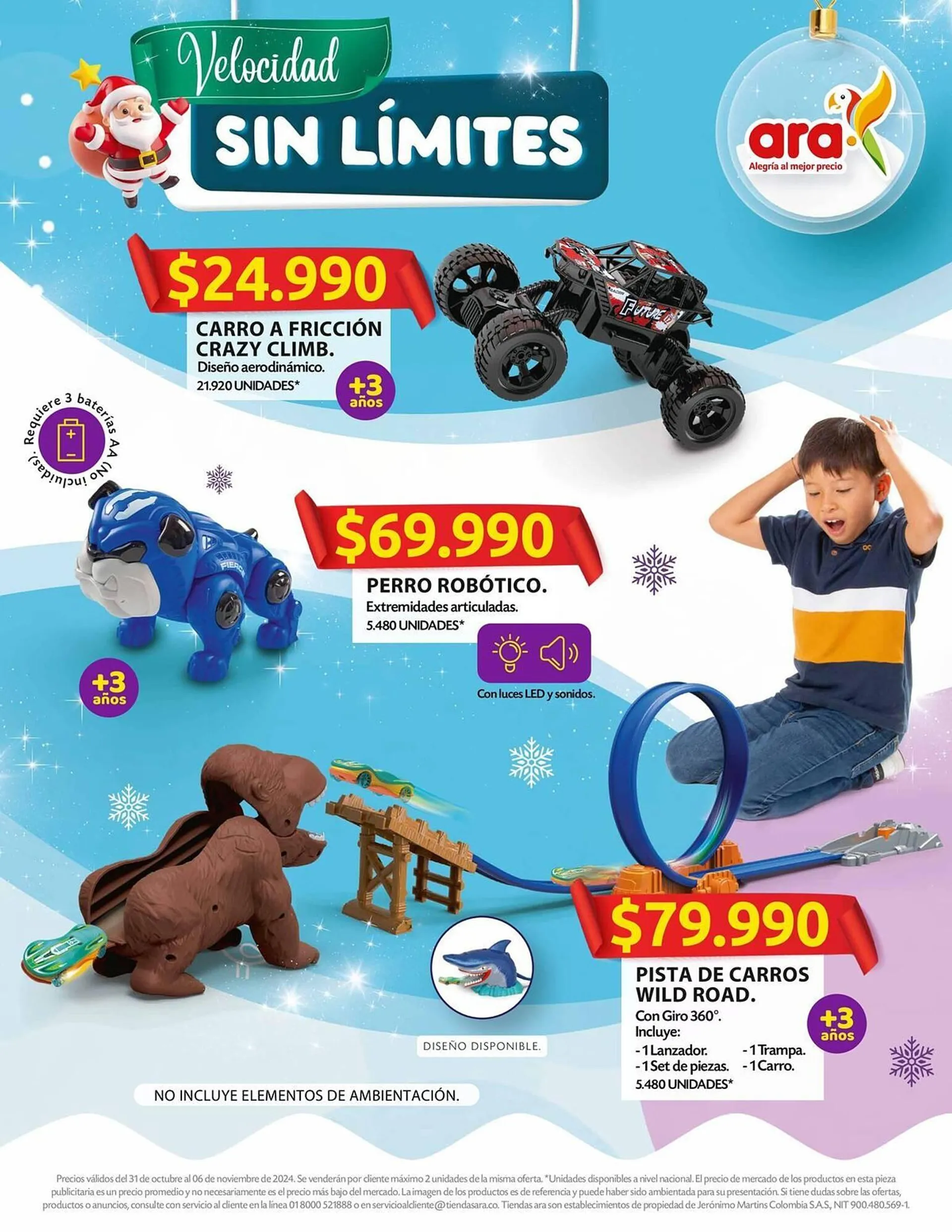 Catalogo de Catálogo Ara 31 de octubre al 6 de noviembre 2024 - Pag 2
