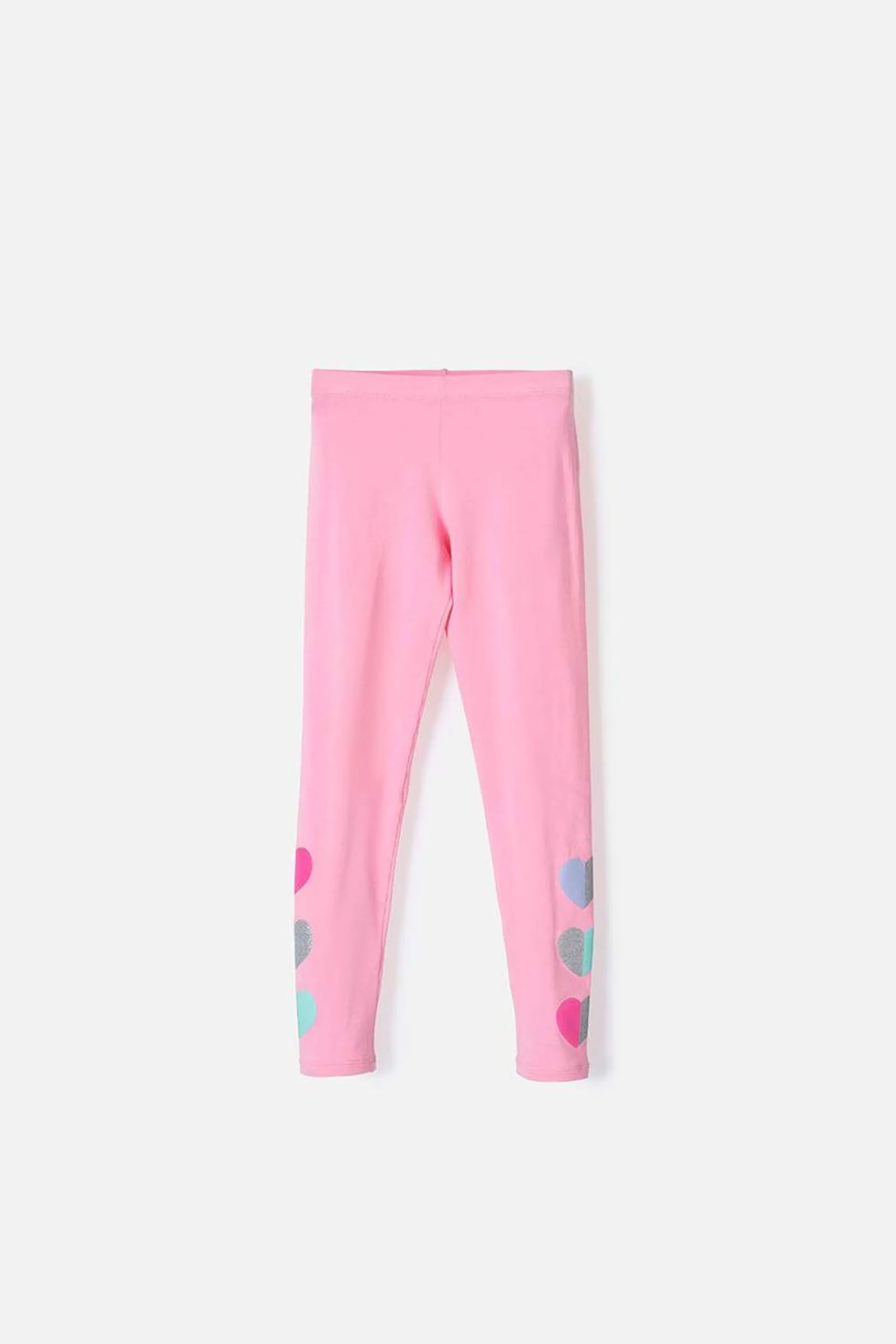 Leggins de Mic rosado para niña