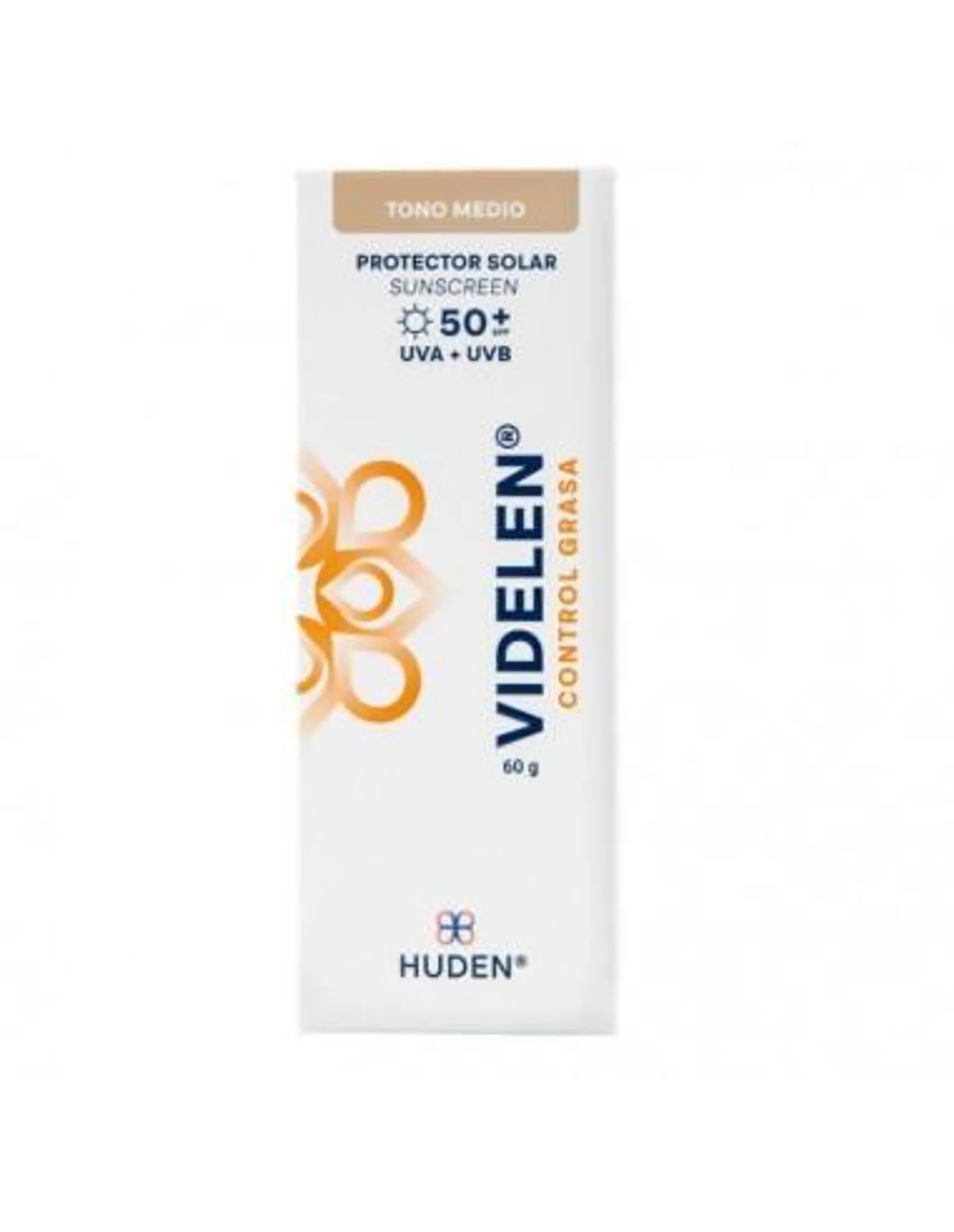 Videlen Oil Free Tono Medio SPF50+ X 60GR