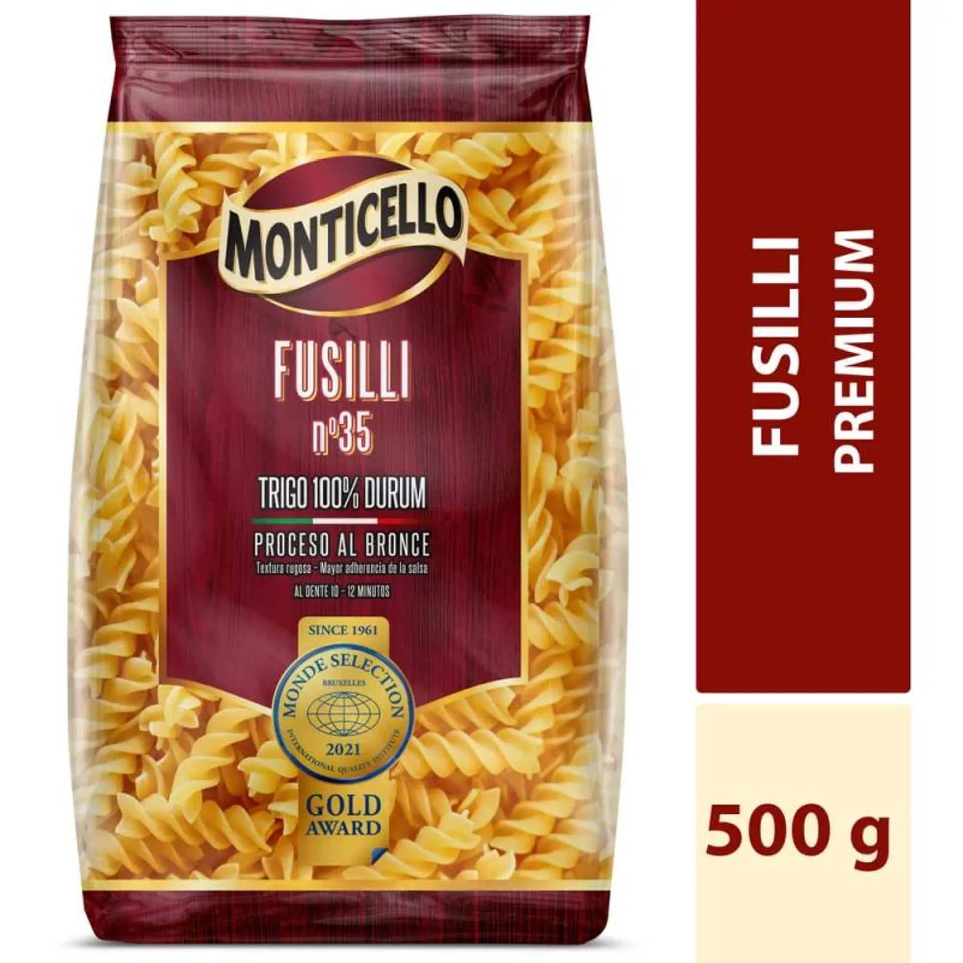 Pasta Monticello Fusilli 500 g