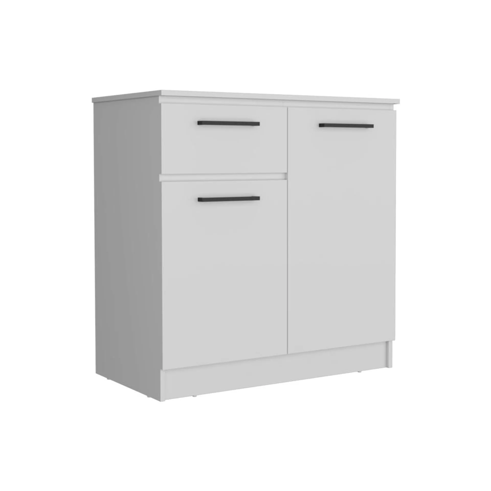 Closet indira, blanco duqueza, con tres cajones multiusos deslizables zf