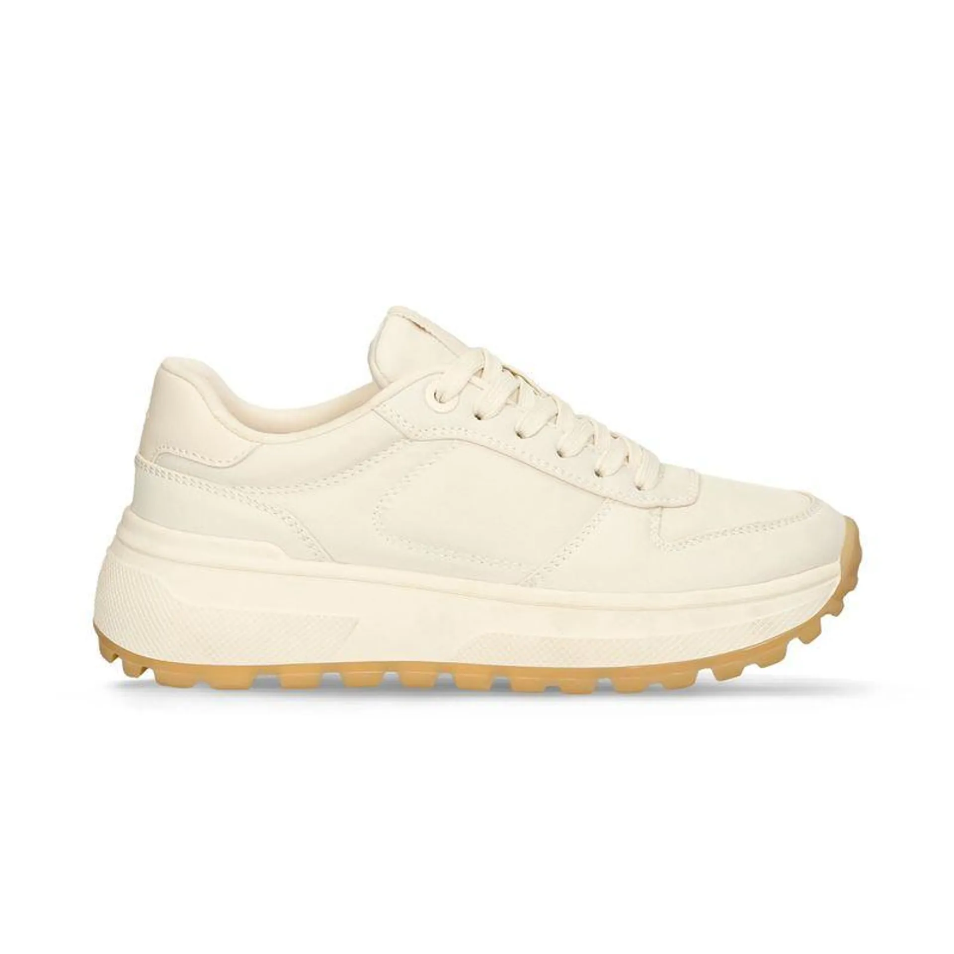 Tenis Casuales Beige Bata Red Label Ice Utopy Mujer