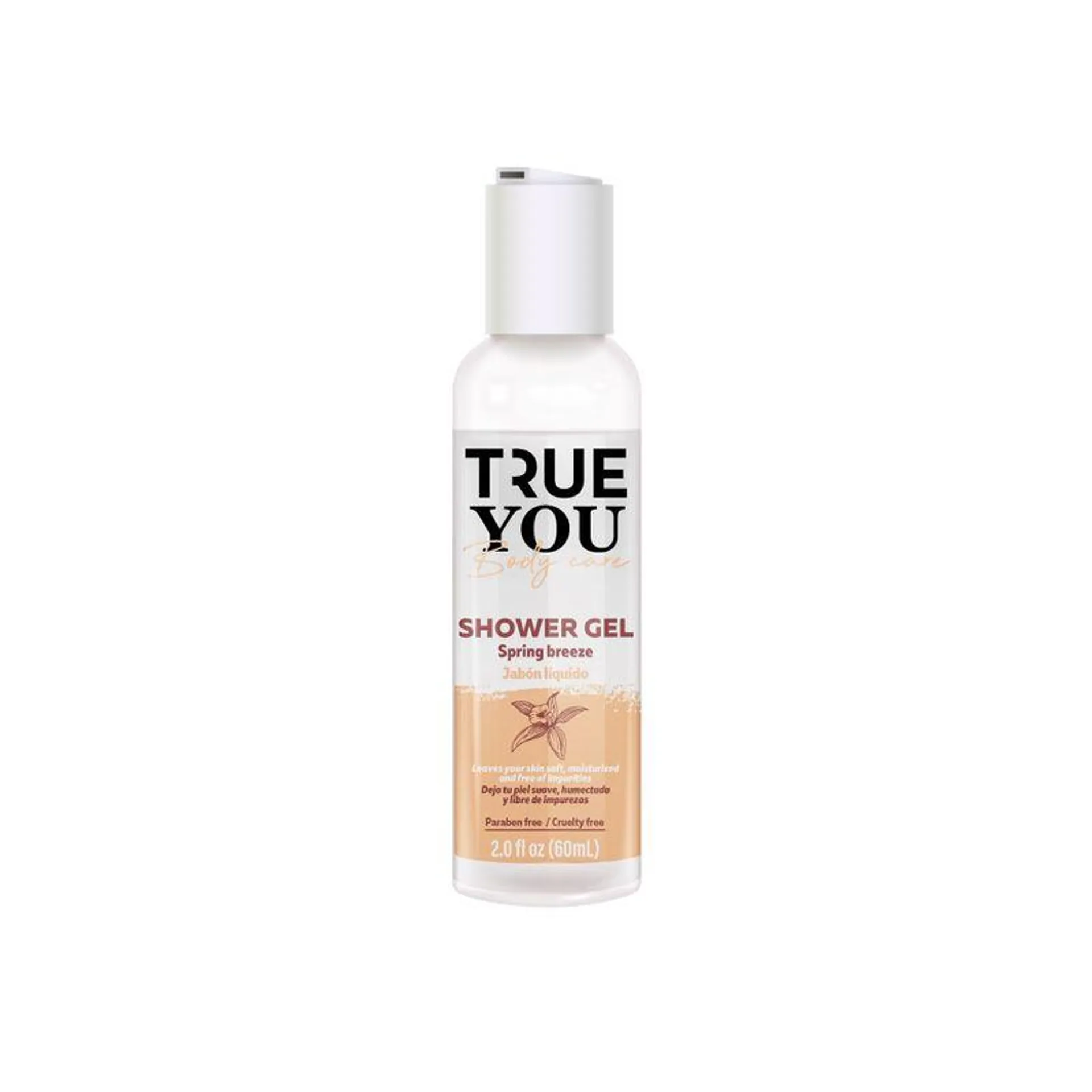 Jabón Líquido True You Shower Gel Coco 60ml