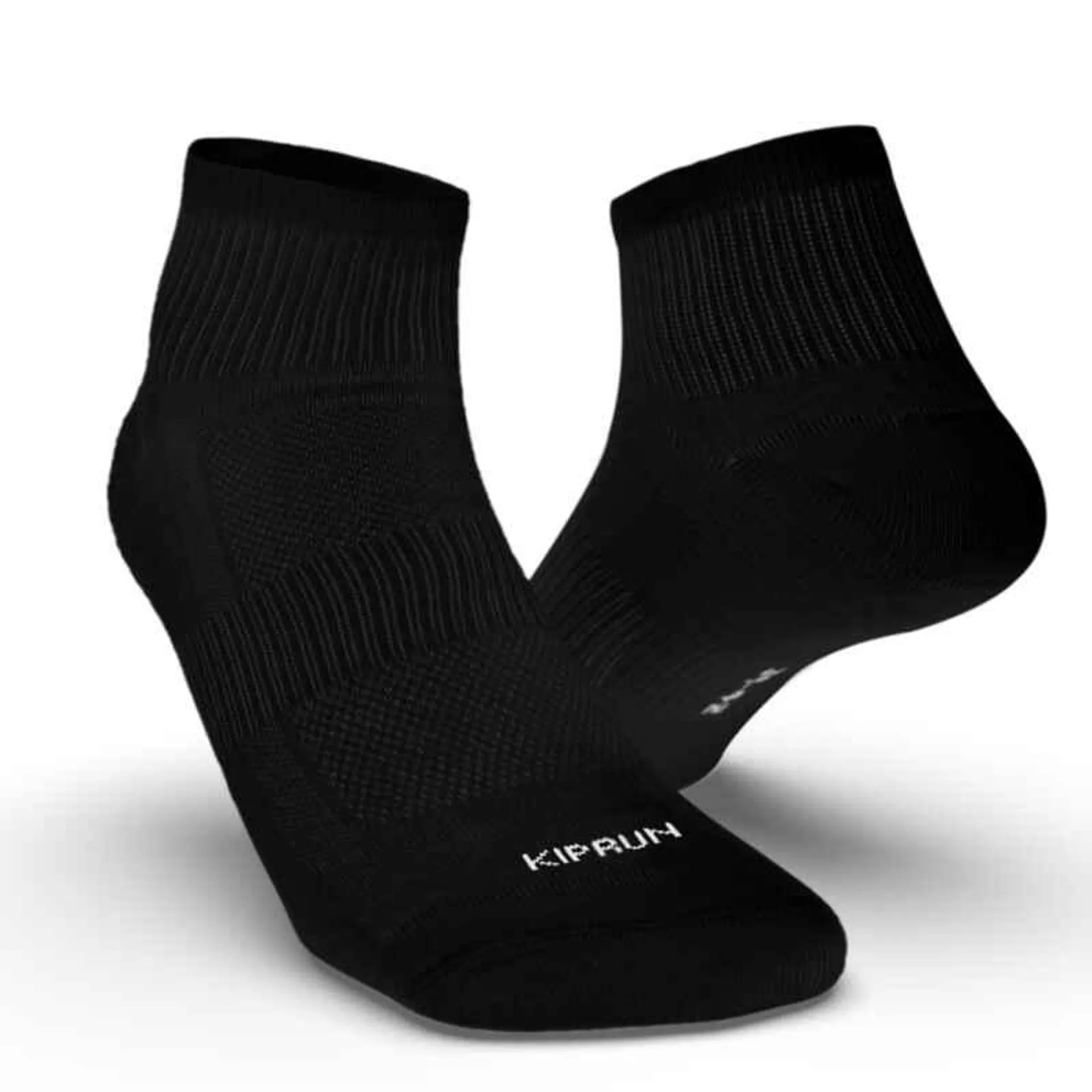 Medias Running Run100 Negro x3