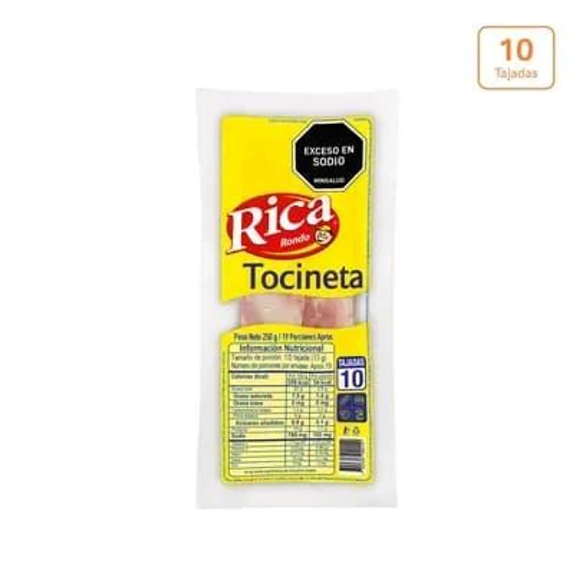 Tocineta Rica x 250g