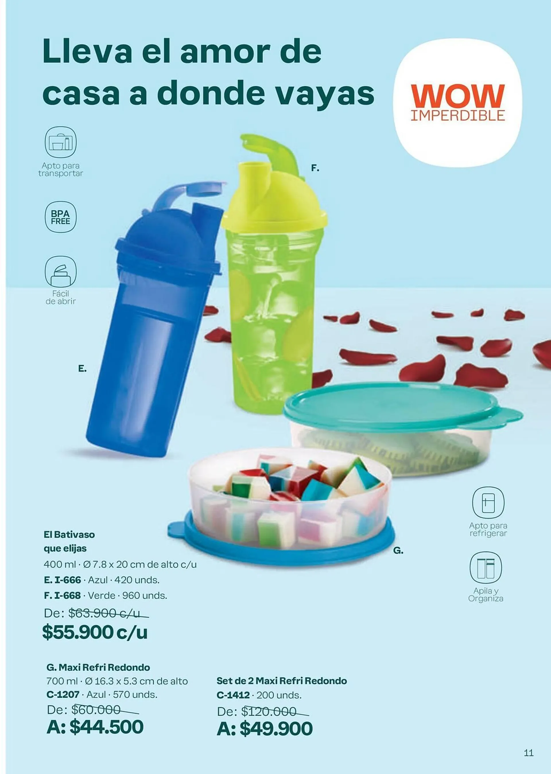 Catalogo de Catálogo Tupperware 6 de septiembre al 3 de octubre 2024 - Pag 11