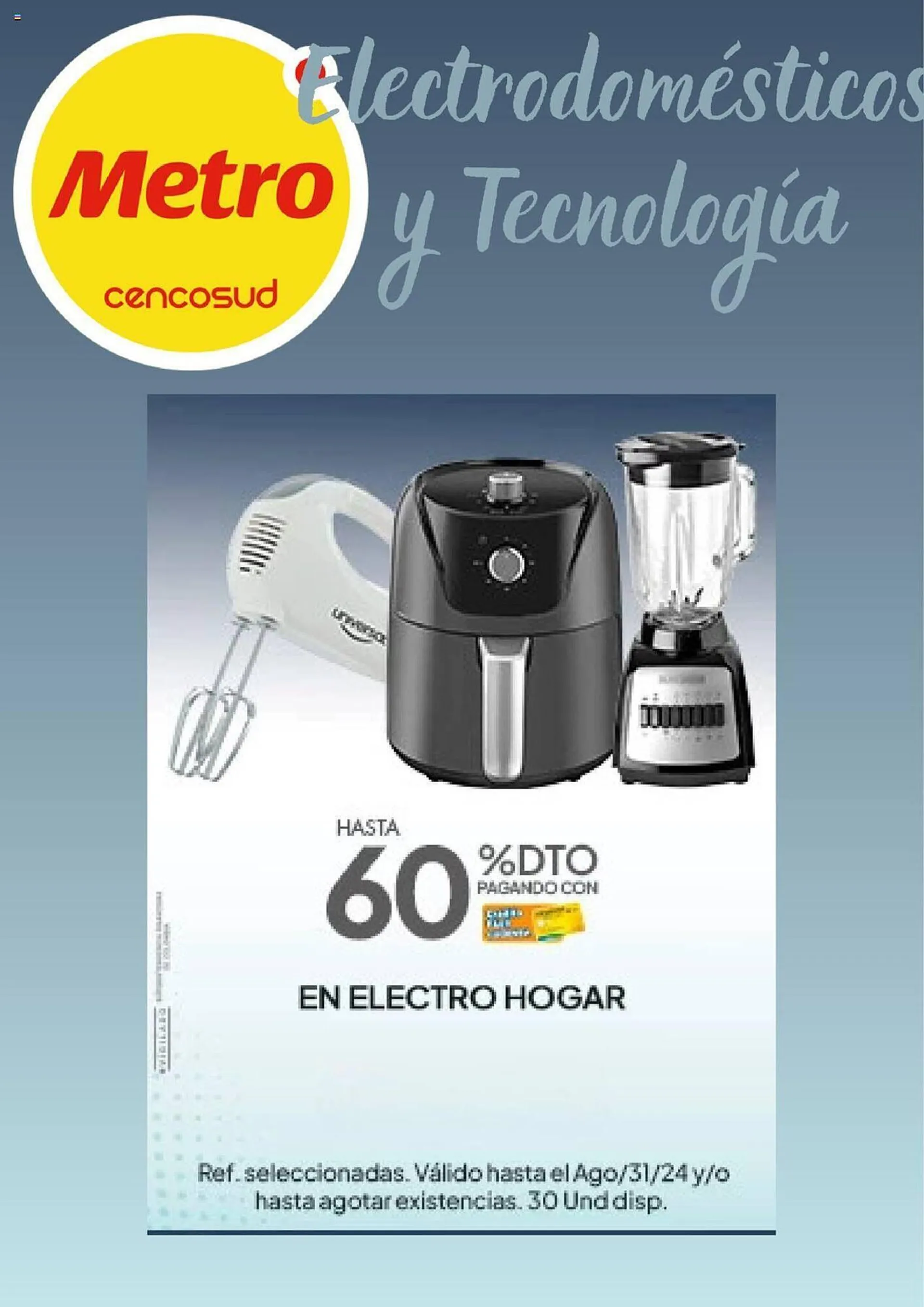 Catalogo de Catálogo Metro 26 de agosto al 28 de agosto 2024 - Pag 9