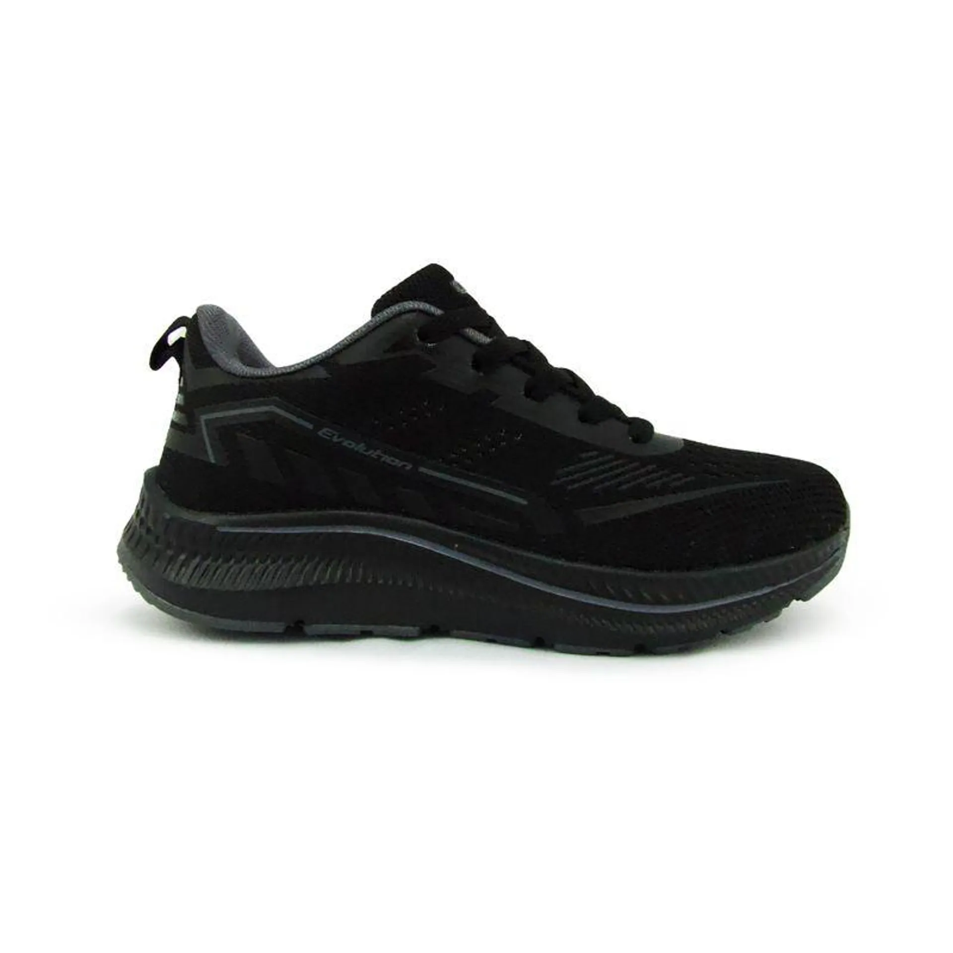 TENIS DEPORTIVO NEGRO CROYDON MUJER