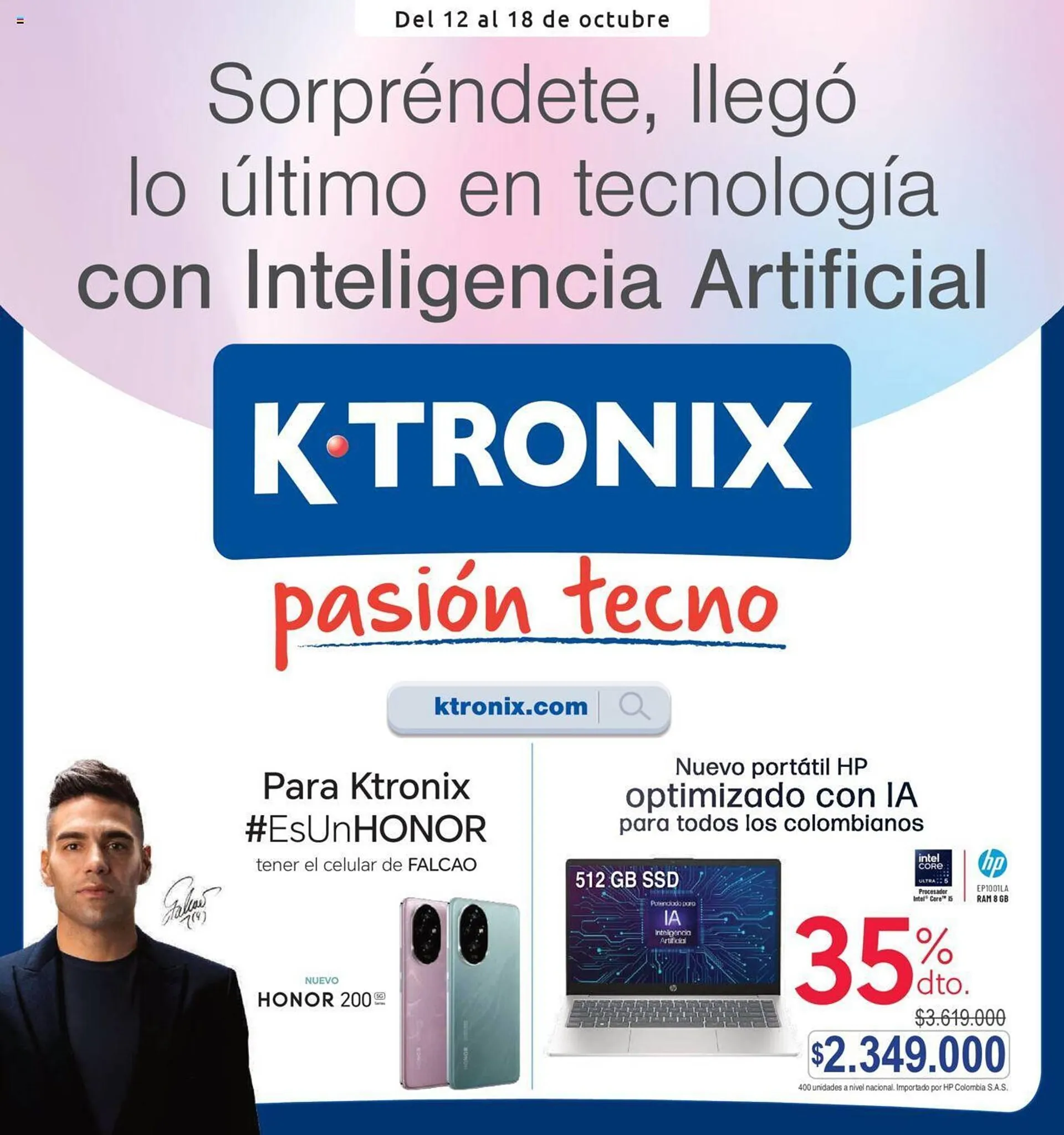 Catalogo de Catálogo Ktronix 12 de octubre al 18 de octubre 2024 - Pag 1