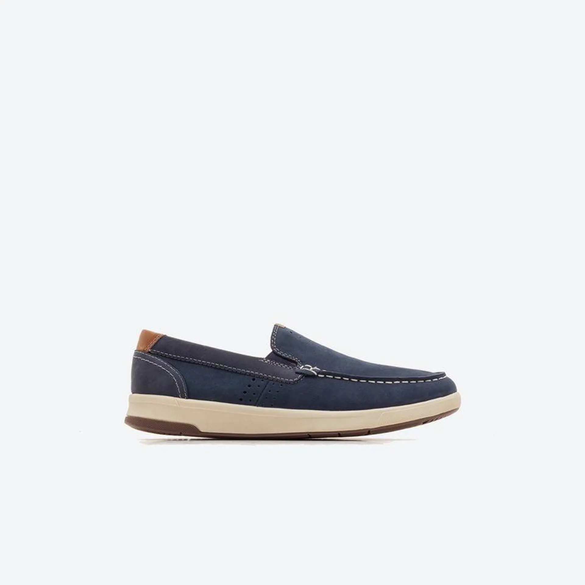 Mocasín Casual Hombre Florsheim Zndh Azul Naval