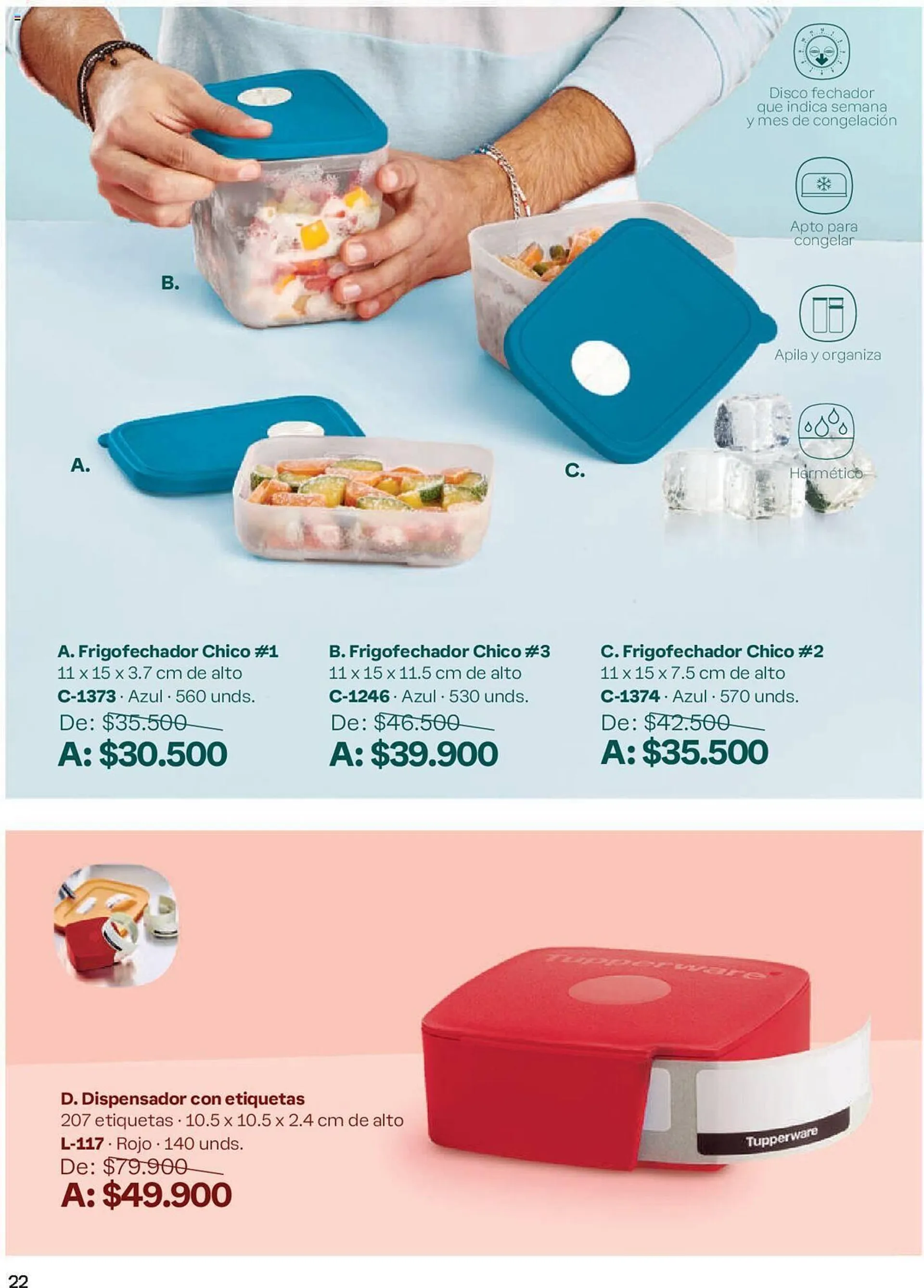 Catalogo de Catálogo Tupperware 14 de junio al 11 de julio 2024 - Pag 22