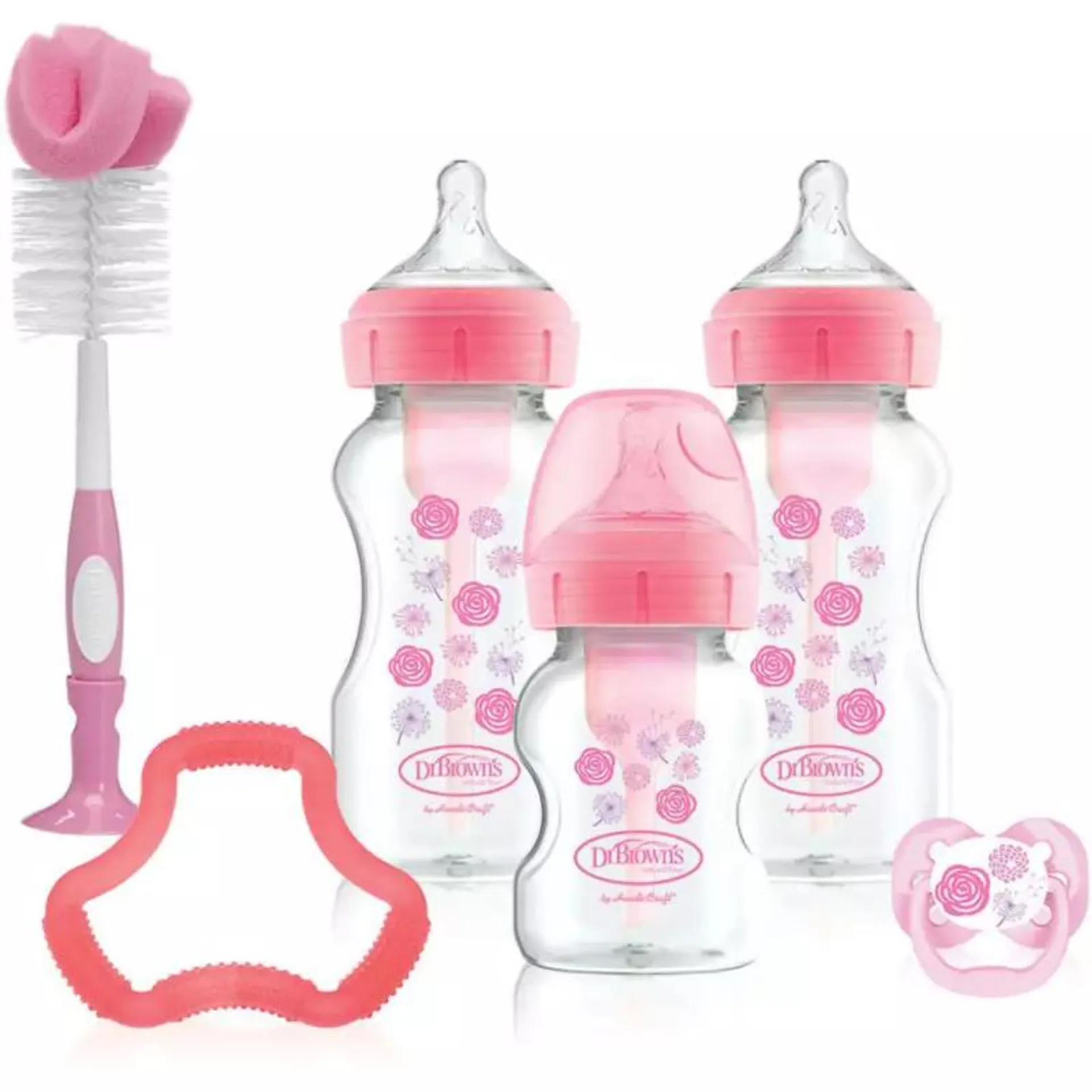 Set de Regalo Rosado Options Boca Ancha D1826