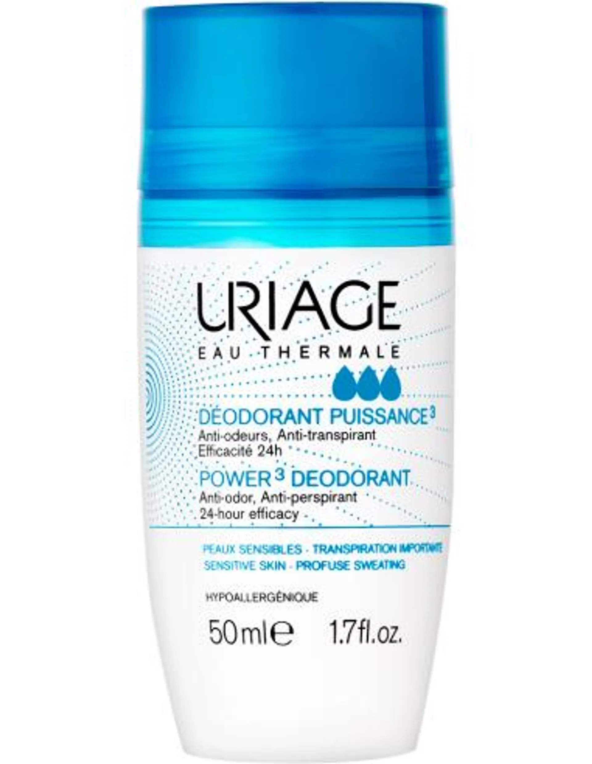Uriage Desodorante Tri-Actif Rollon X 50 ML