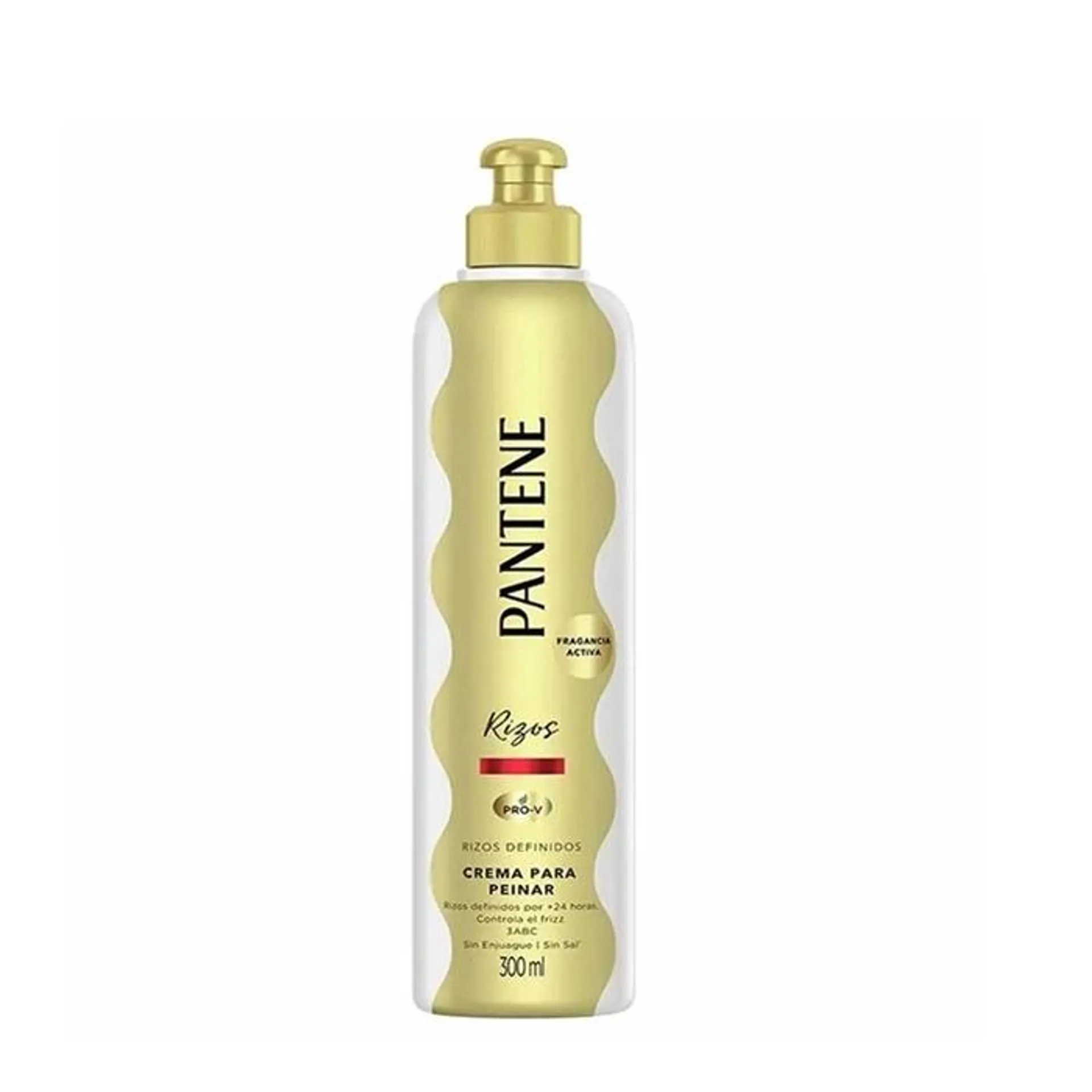 Crema Para Peinar Activadora Pantene Pro-V Rizos Definidos Frasco Con 300 mL