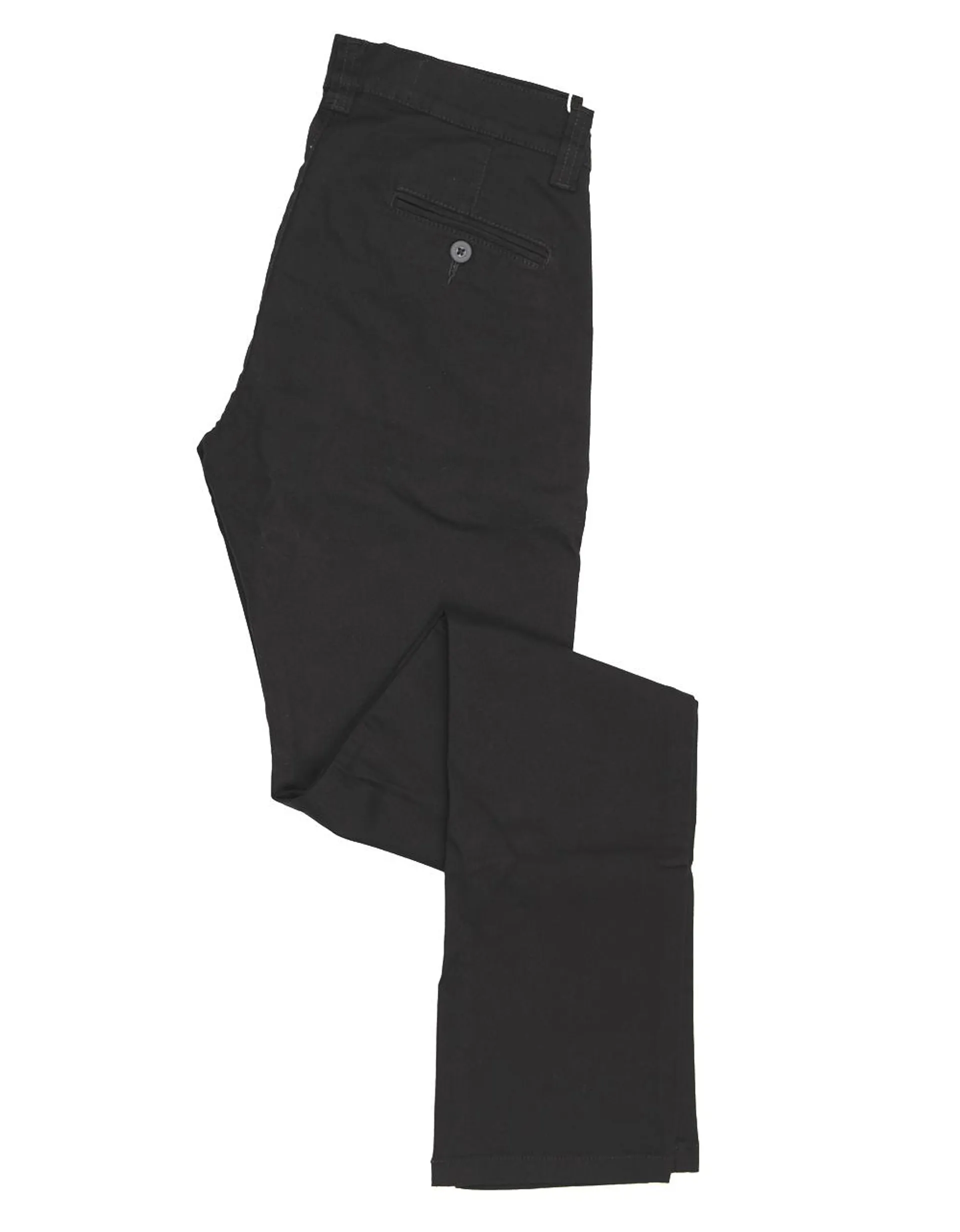 Pantalón Informal Stretch Color Negro