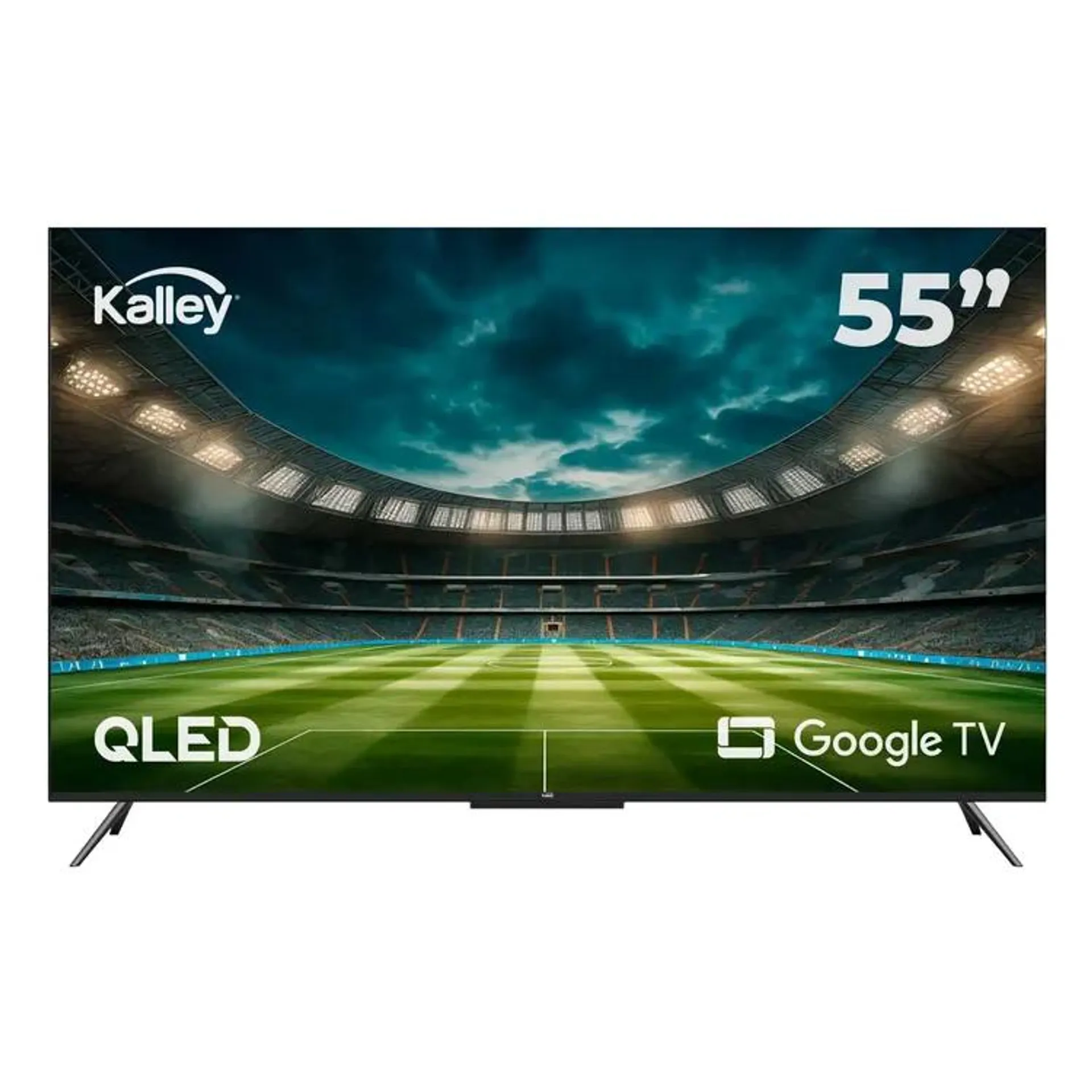 TV KALLEY 55" Pulgadas 139 cm GTV55UHDQV2 4K-UHD QLED Smart TV Google TV