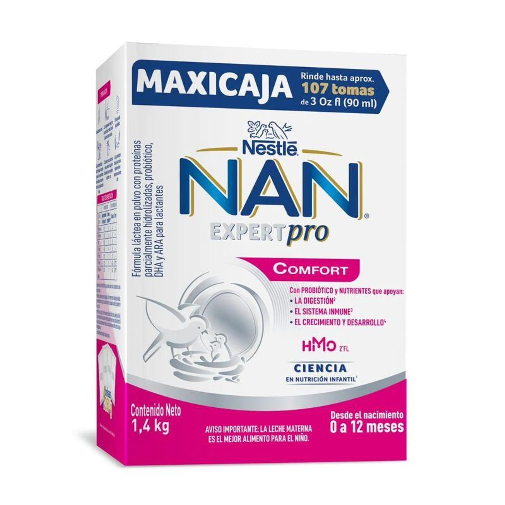 Formula Infantil Nan Comfort Caja X 1400 Gr