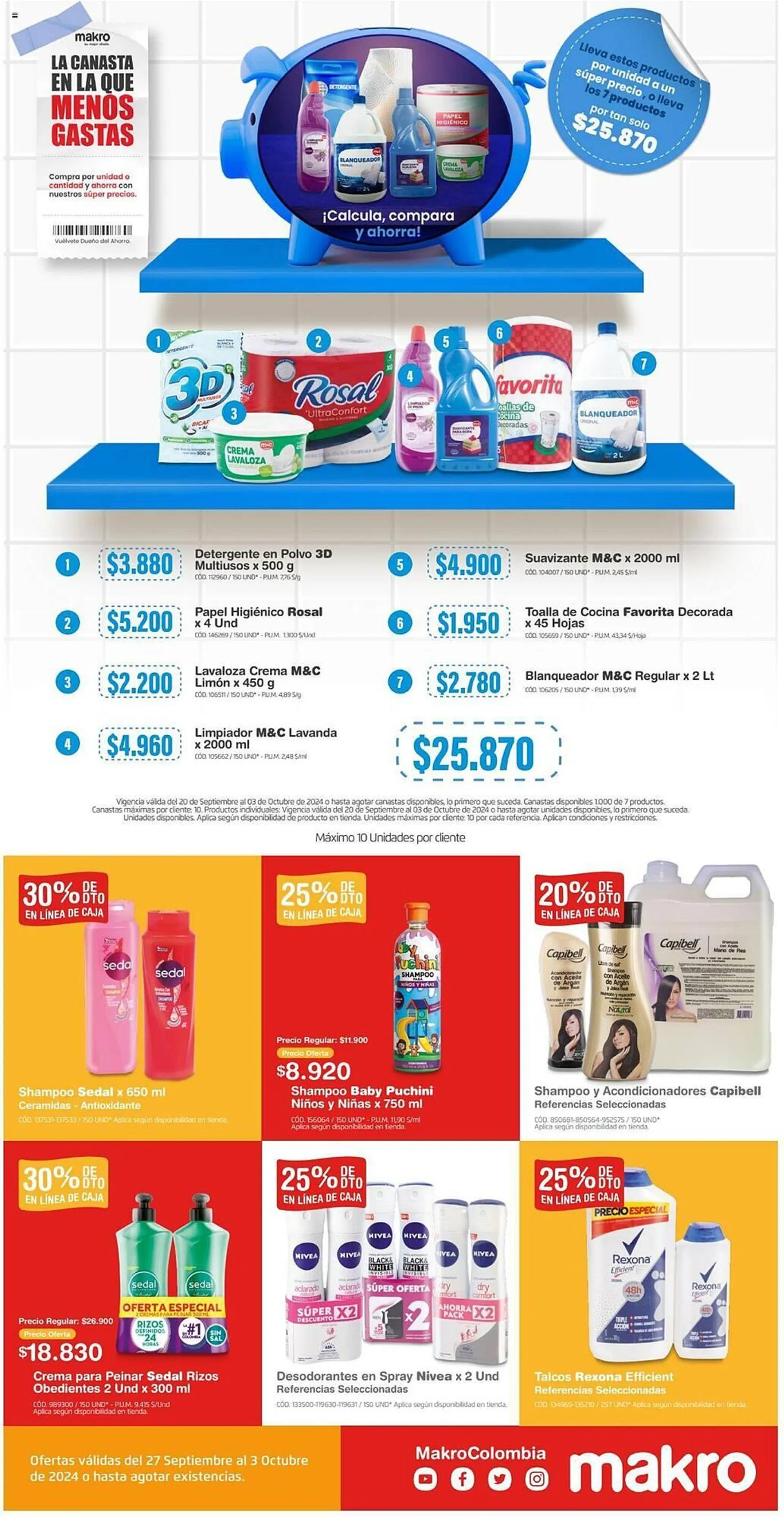 Catalogo de Catálogo Makro 27 de septiembre al 3 de octubre 2024 - Pag 11