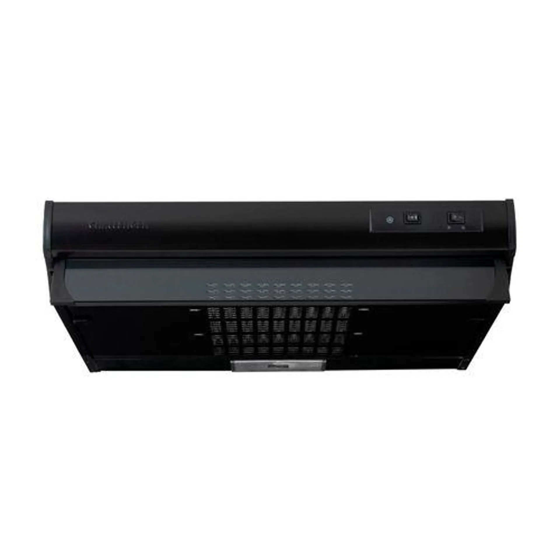 Campana Horizontal Challenger negra 60 cm 2 velocidades - CX 4200 / Negra