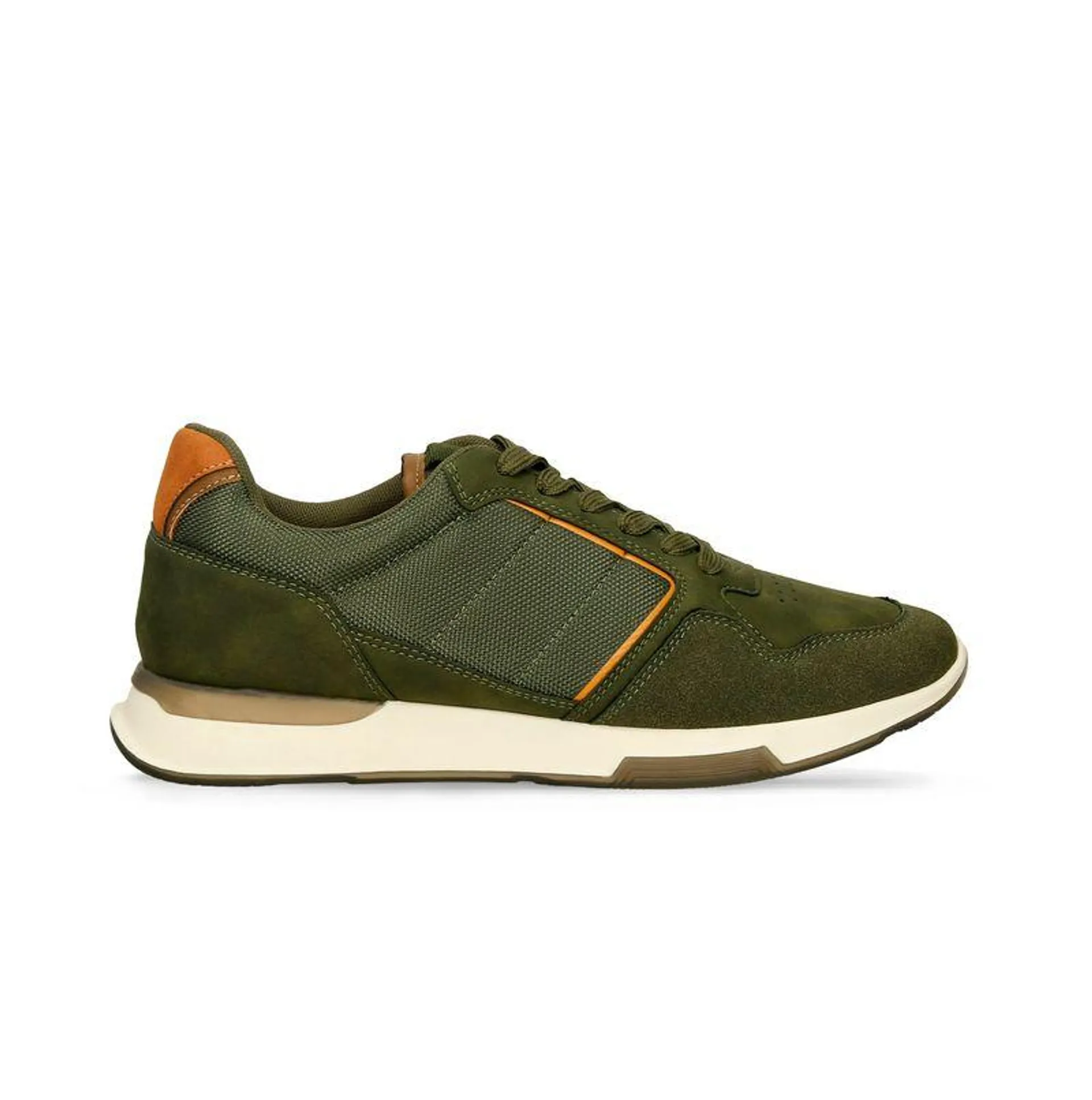 Tenis Casuales Verde Bata Manfred Roldan Hombre