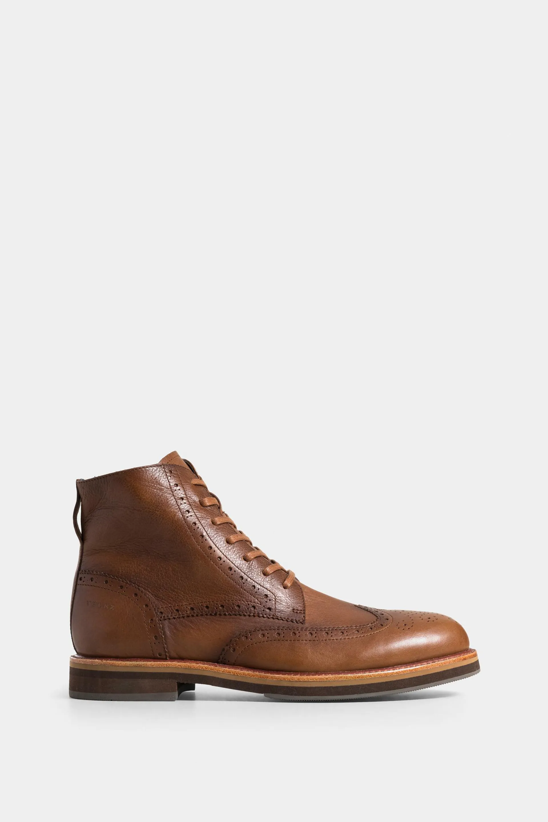 Botas river de cuero para hombre cortes con chiripiado