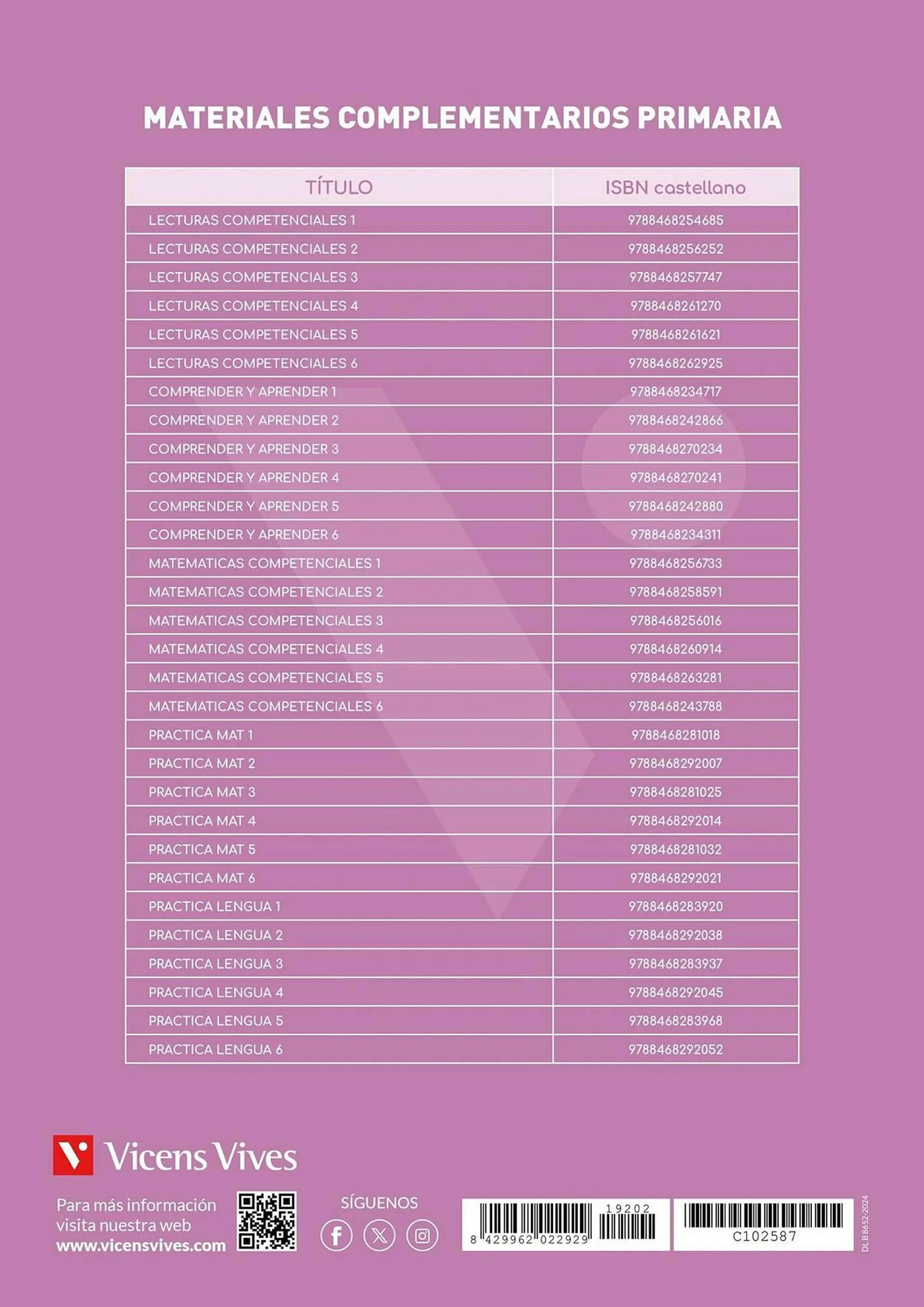 Catalogo de Catálogo Vicens Vives 22 de julio al 31 de diciembre 2024 - Pag 6