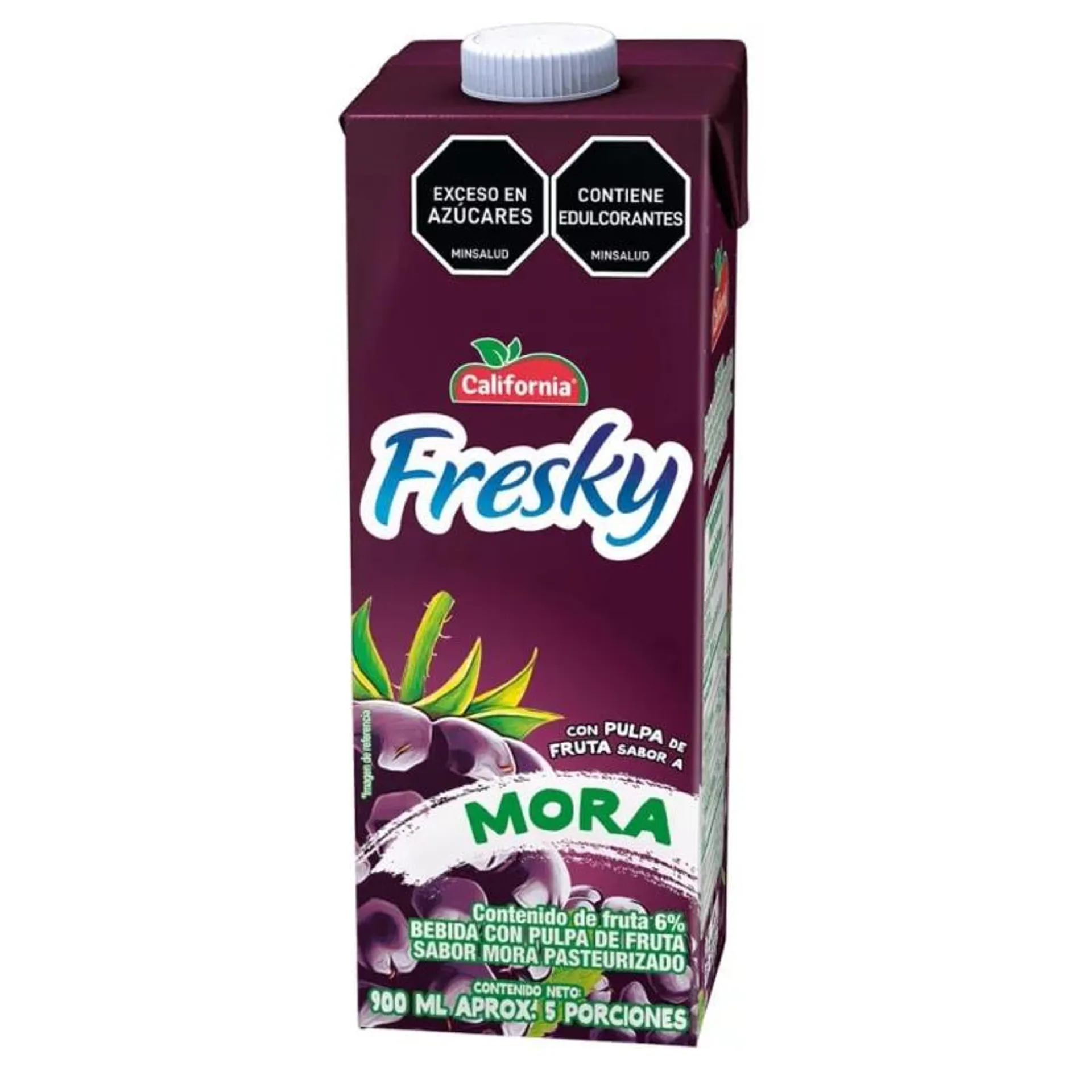 Jugo California Fresky Mora Tetra x 900 ml