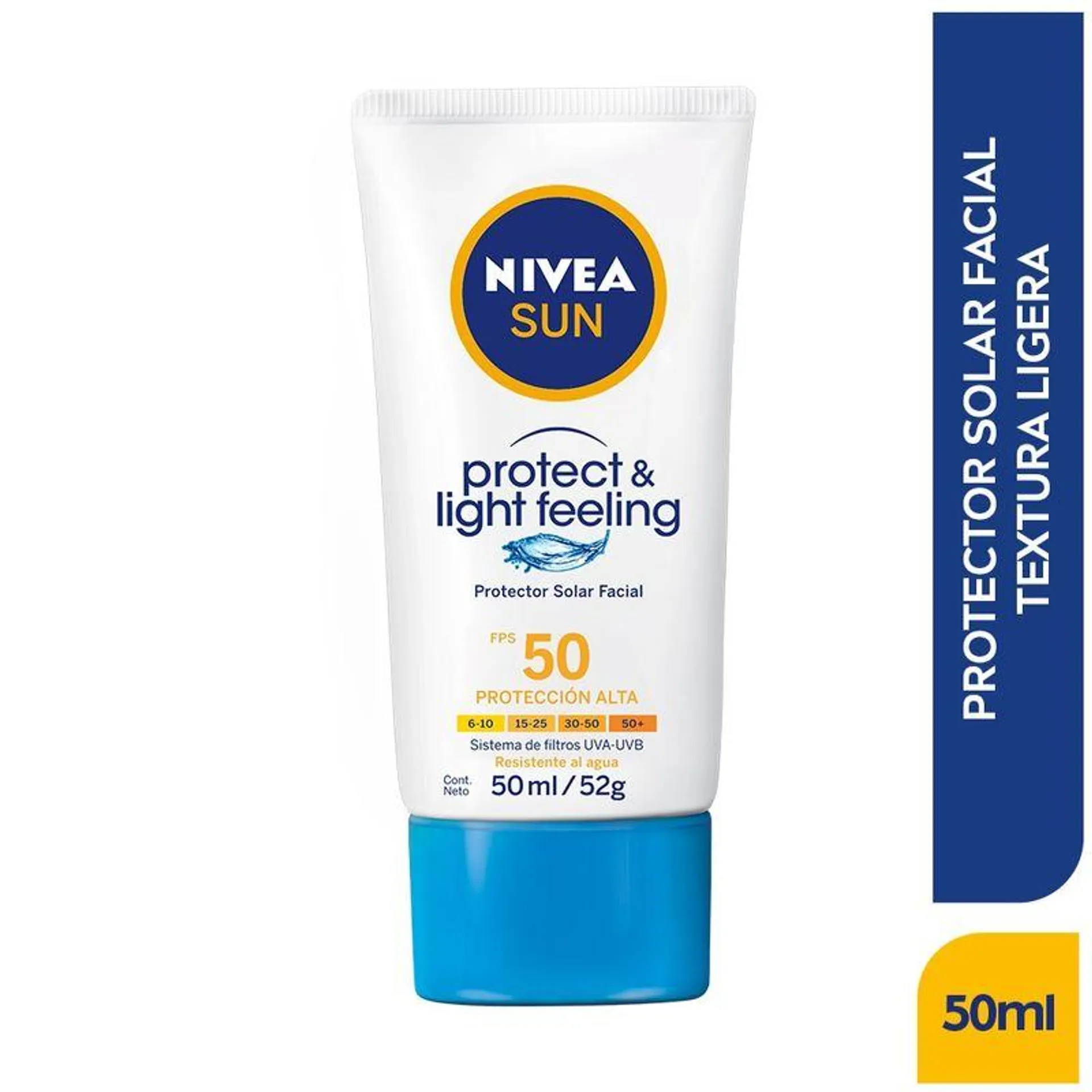 Bloqueador Solar Nivea Sun Protect Fps50 X 50Ml